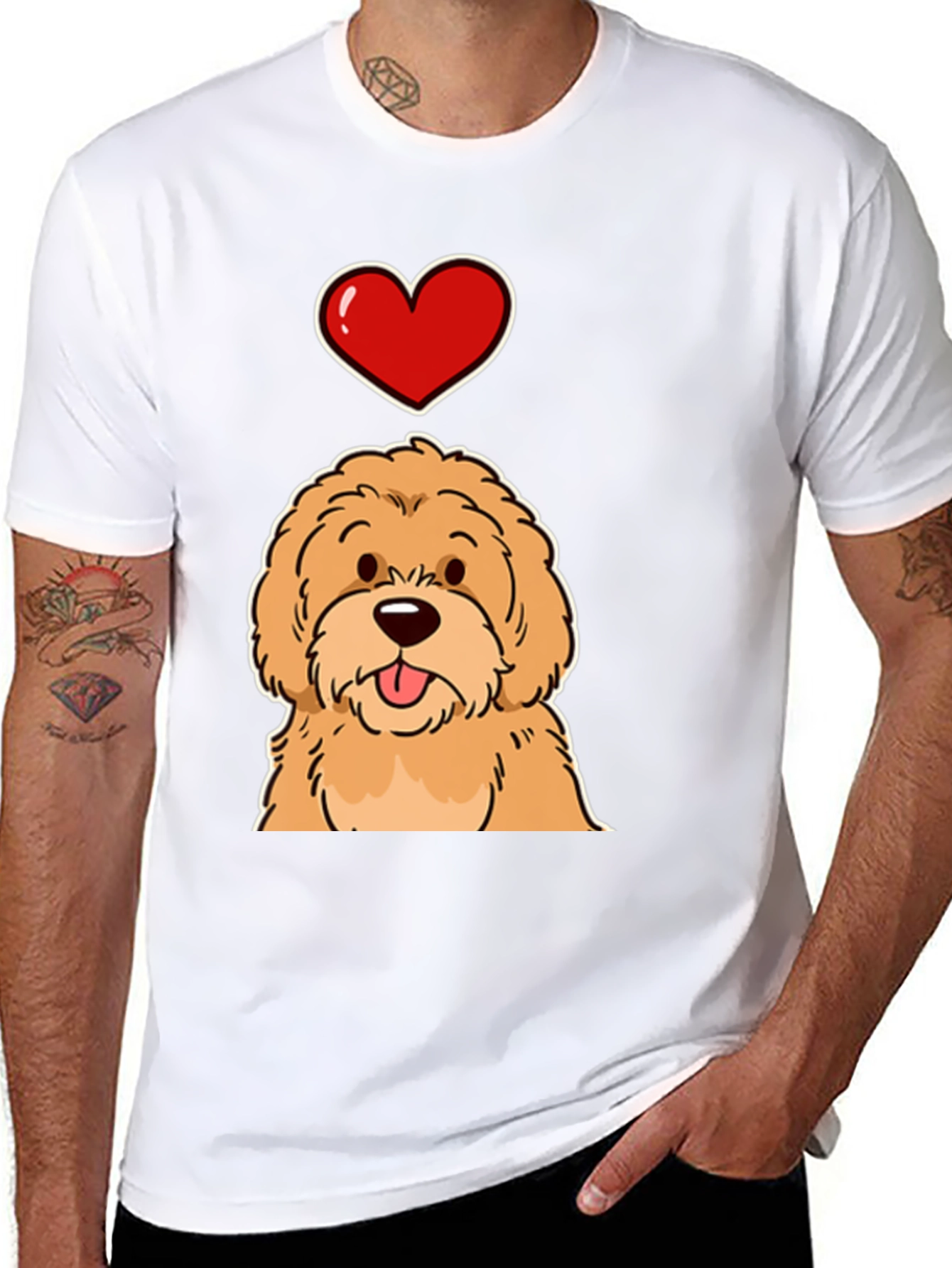 I Love Doodle Dog T-Shirt