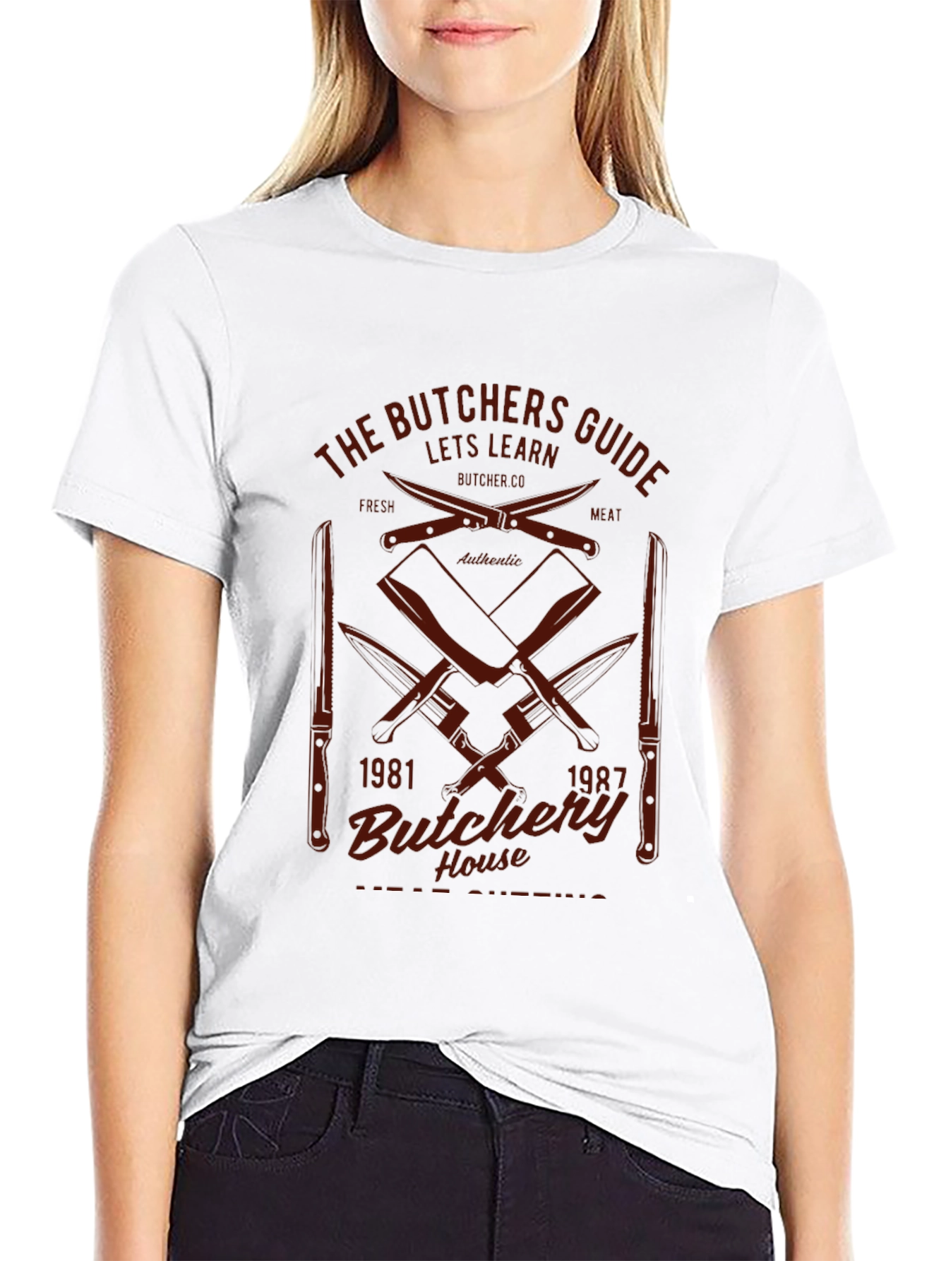 Butchers Guide Black Graphic Tee