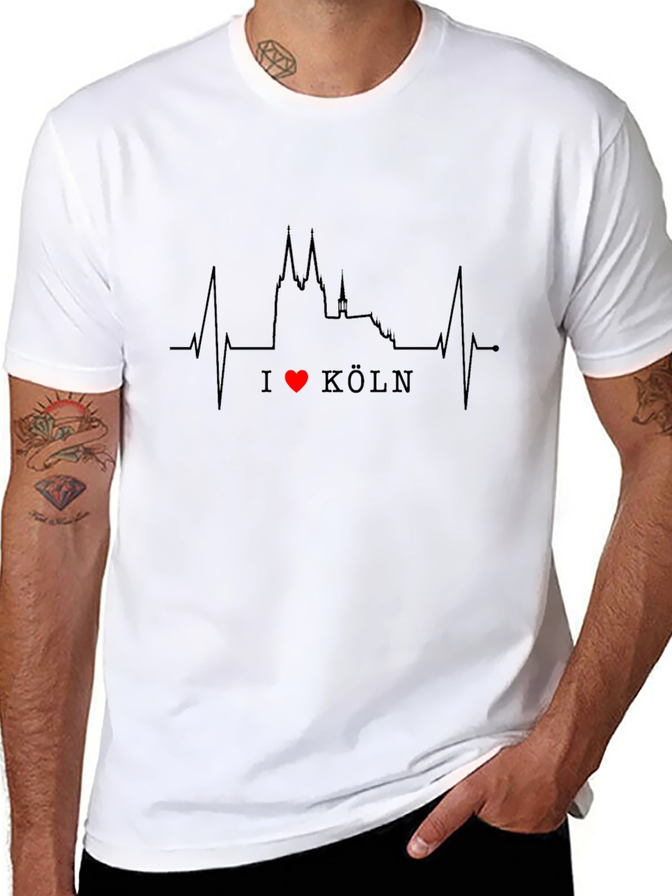 I Love Köln Black T-Shirt