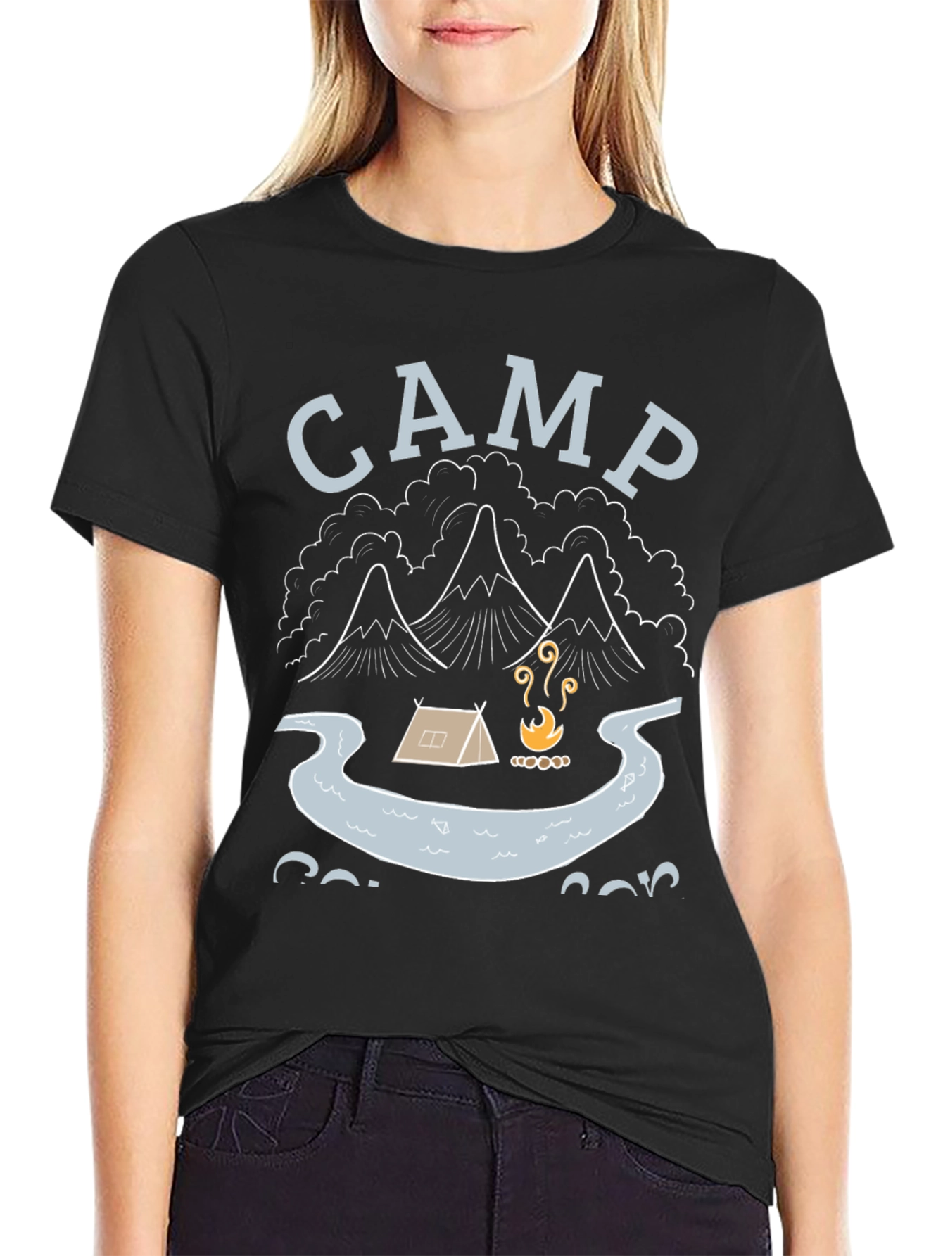 Camp Graphic Tee - Outdoor Adventure T-Shirt