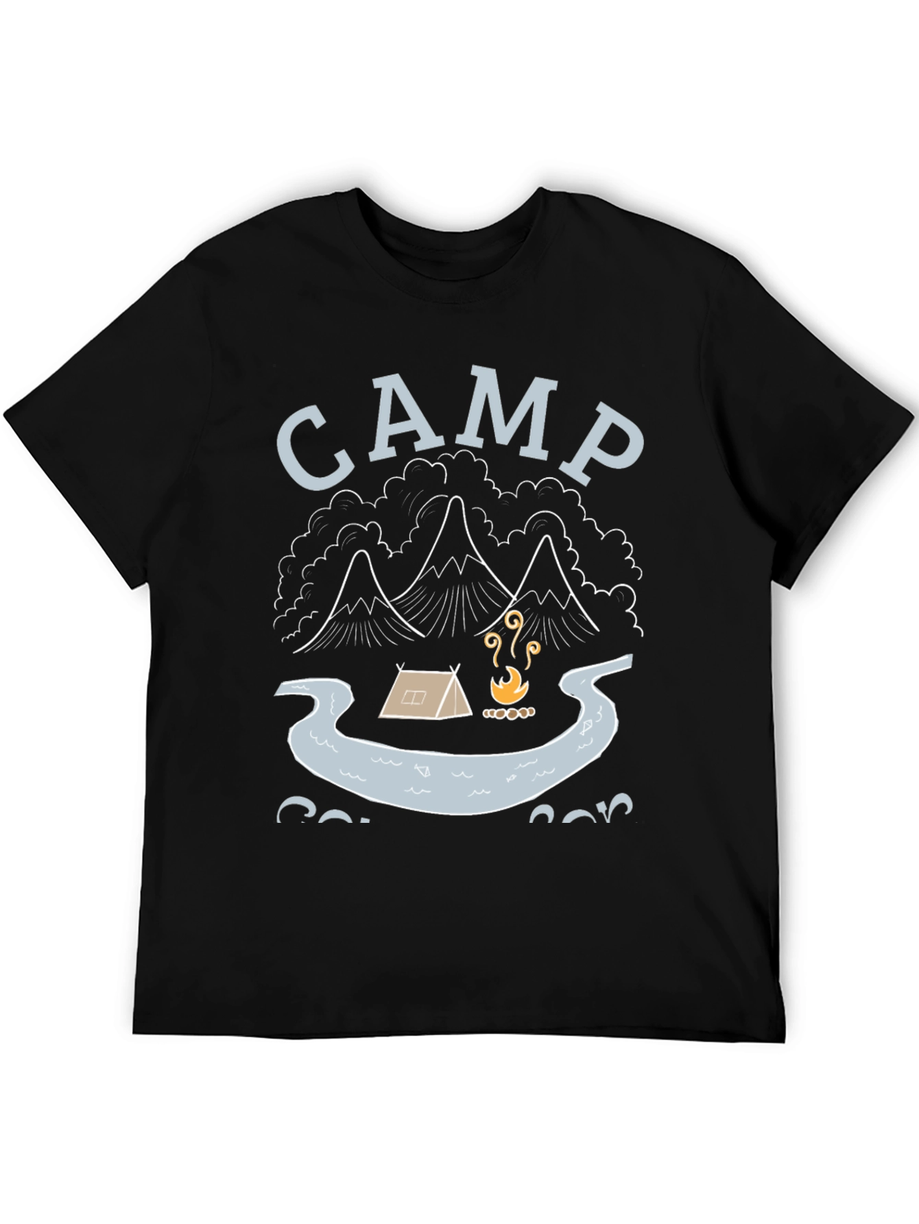 Camp Graphic Tee - Outdoor Adventure T-Shirt