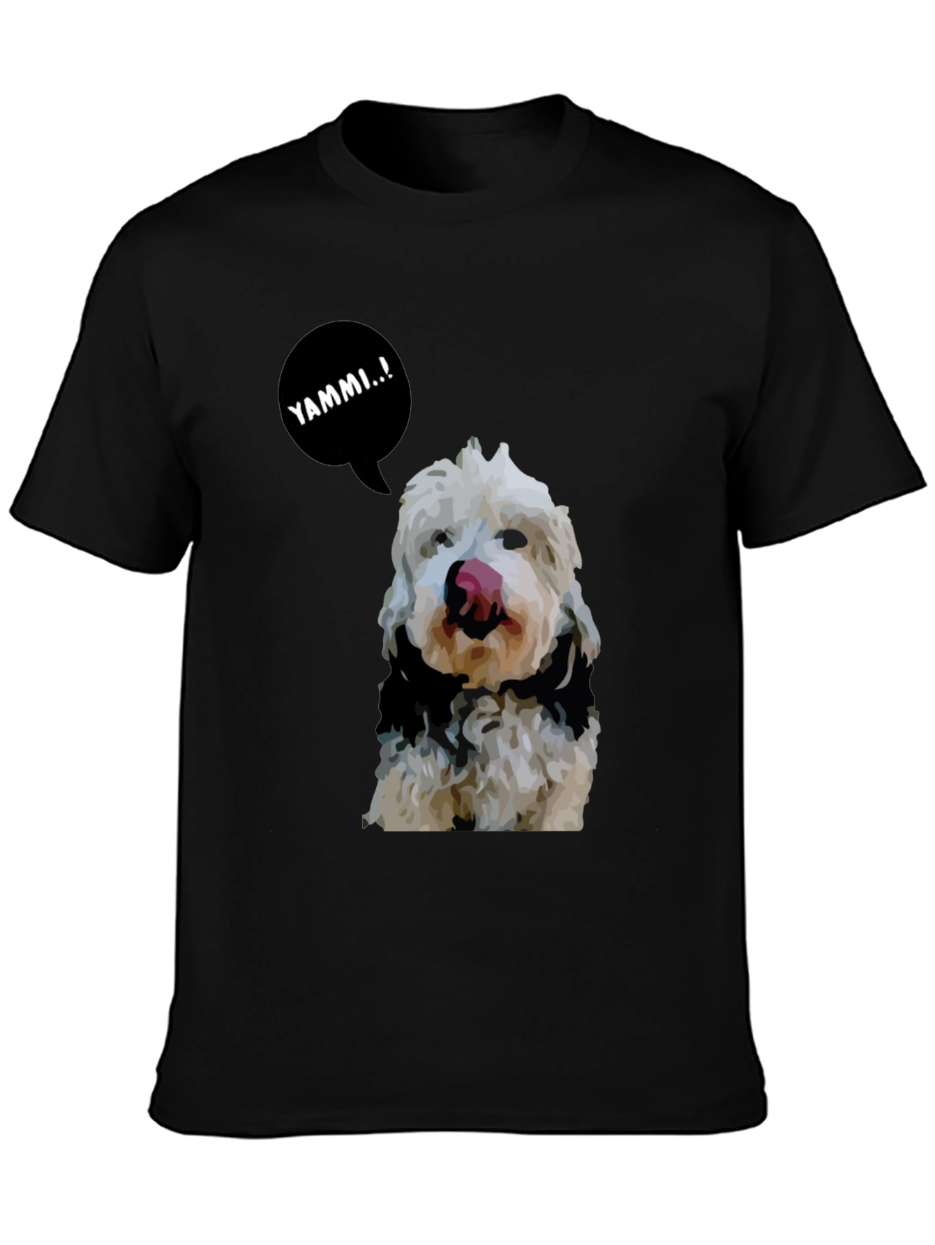 Yammi Dog Black T-Shirt