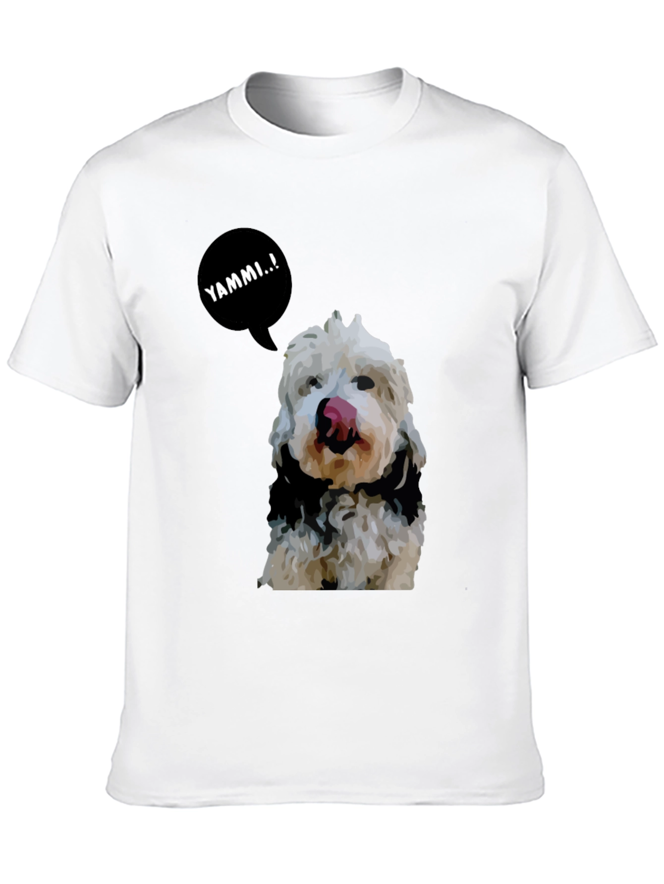 Yammi Dog Black T-Shirt