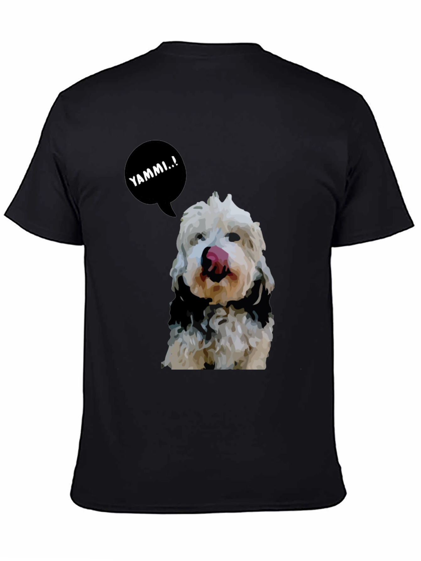 Yammi Dog Black T-Shirt