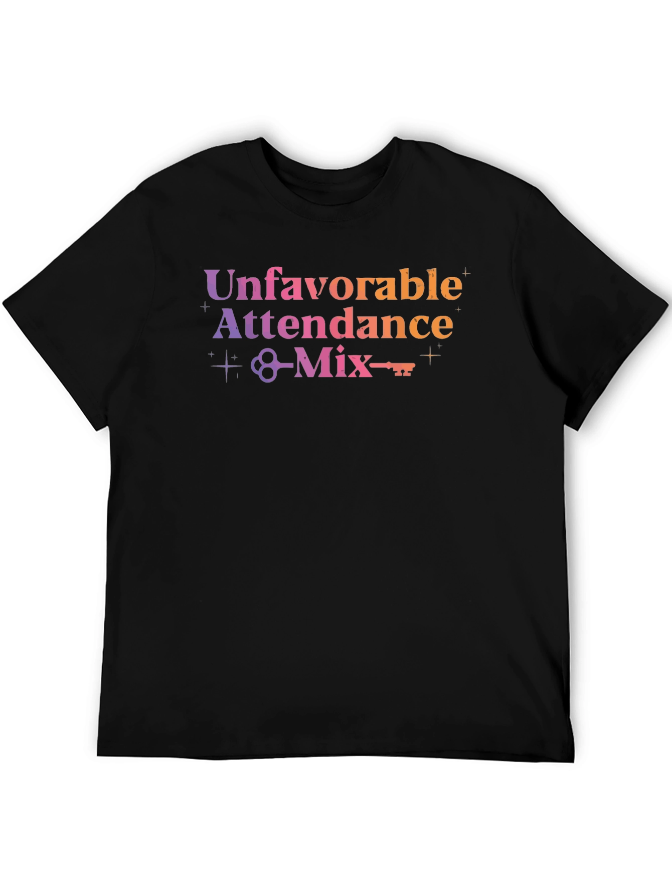 Unfavorable Attendance Mix Graphic Tee
