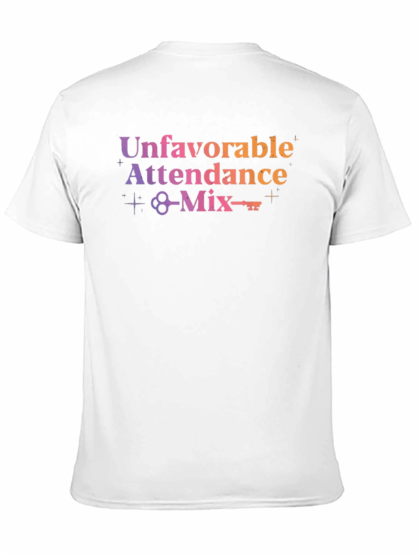 Unfavorable Attendance Mix Graphic Tee