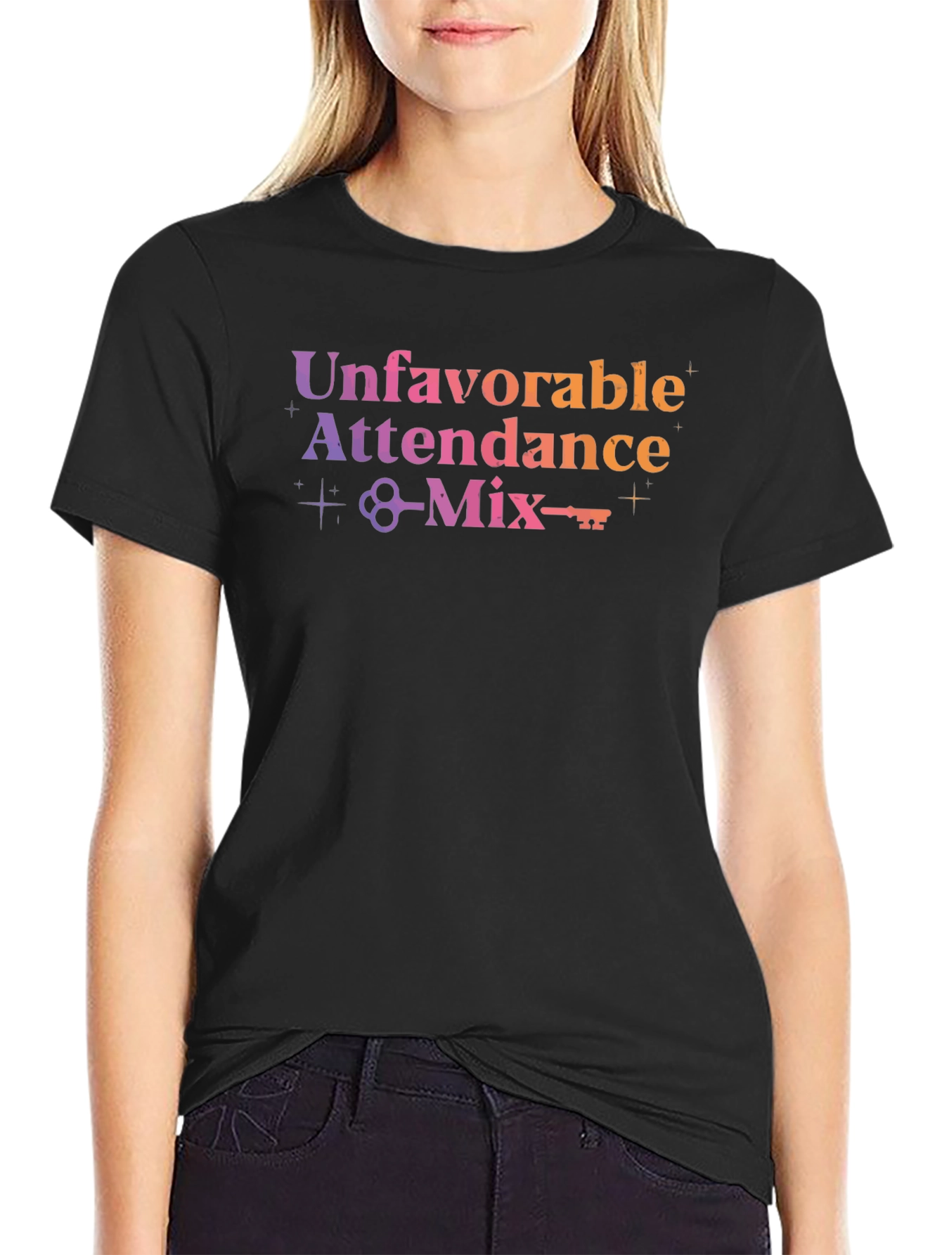 Unfavorable Attendance Mix Graphic Tee