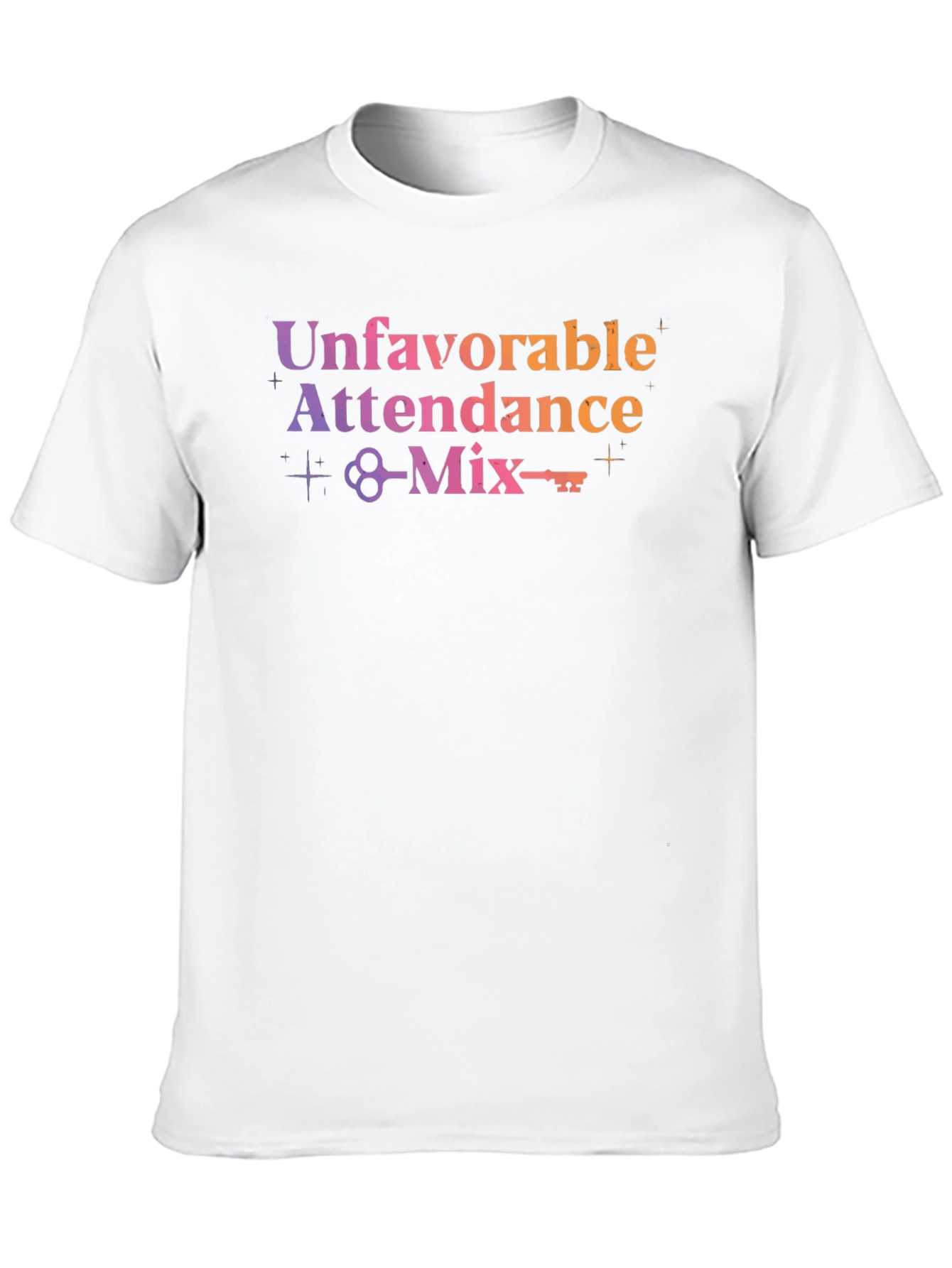 Unfavorable Attendance Mix Graphic Tee