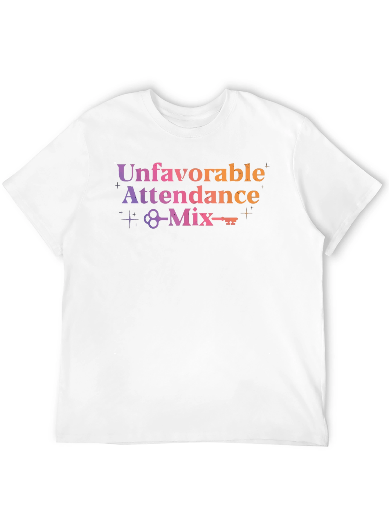 Unfavorable Attendance Mix Graphic Tee