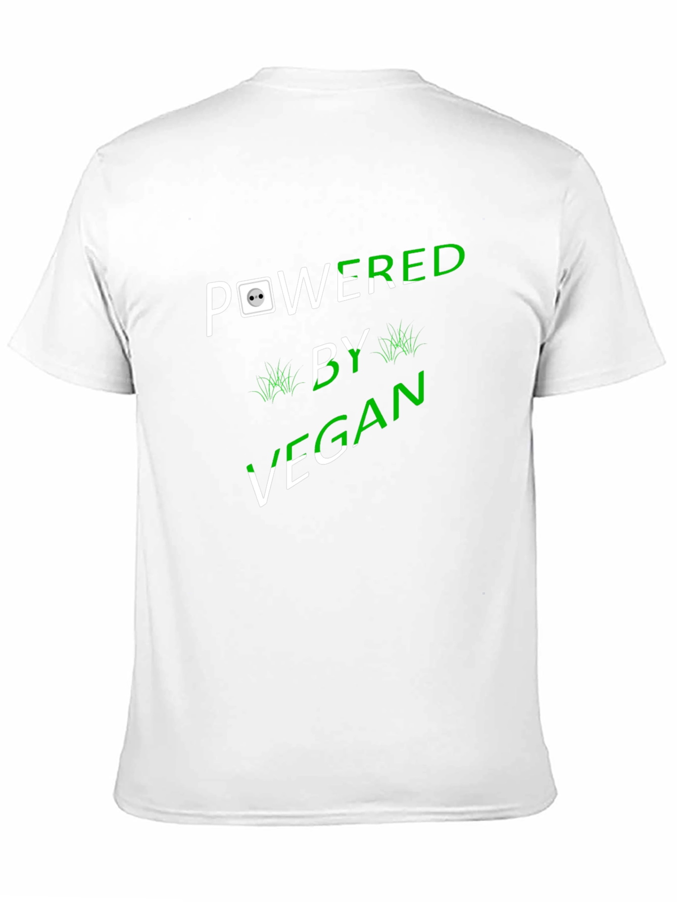 Vegan Powered Black T-Shirt