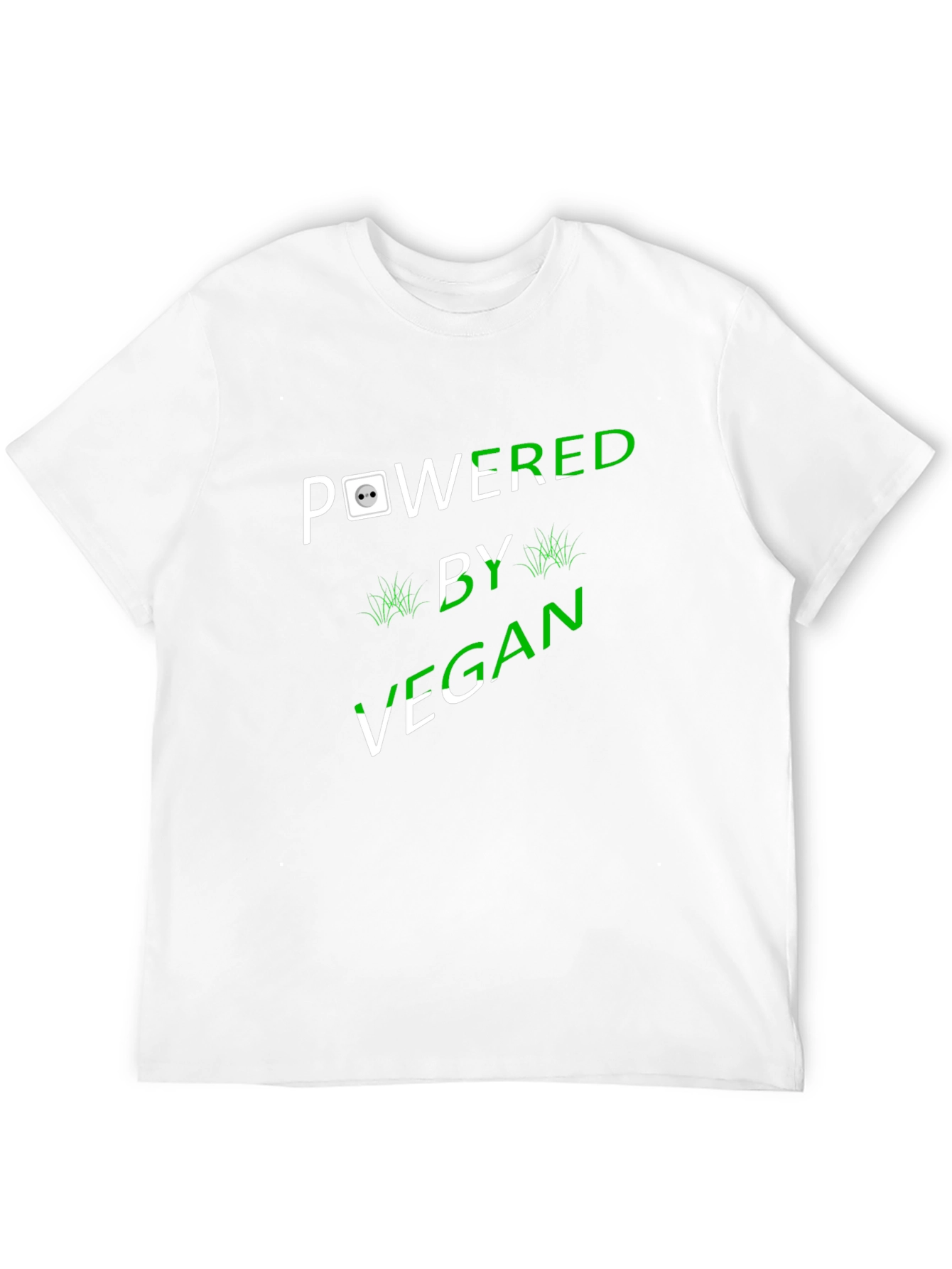 Vegan Powered Black T-Shirt