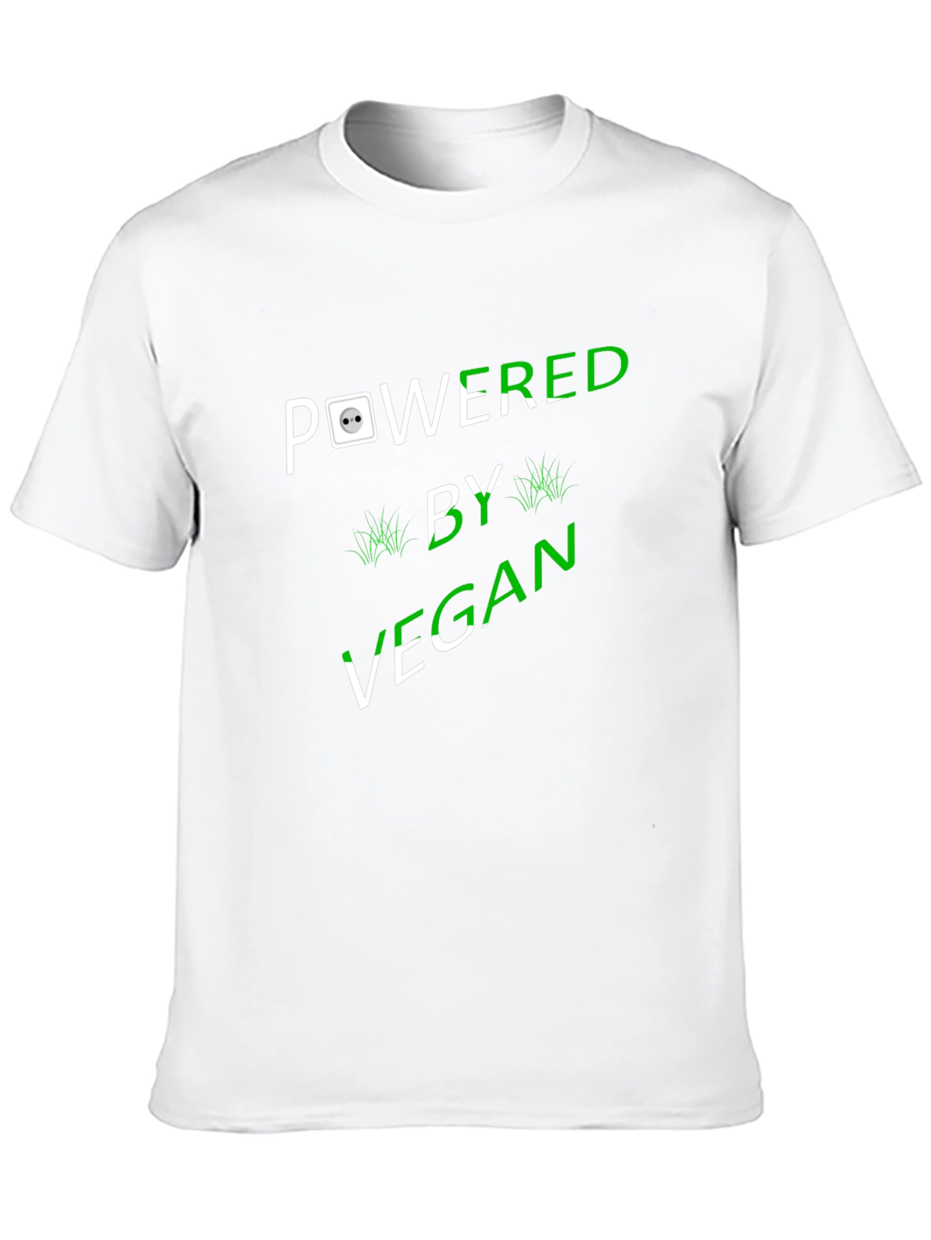 Vegan Powered Black T-Shirt