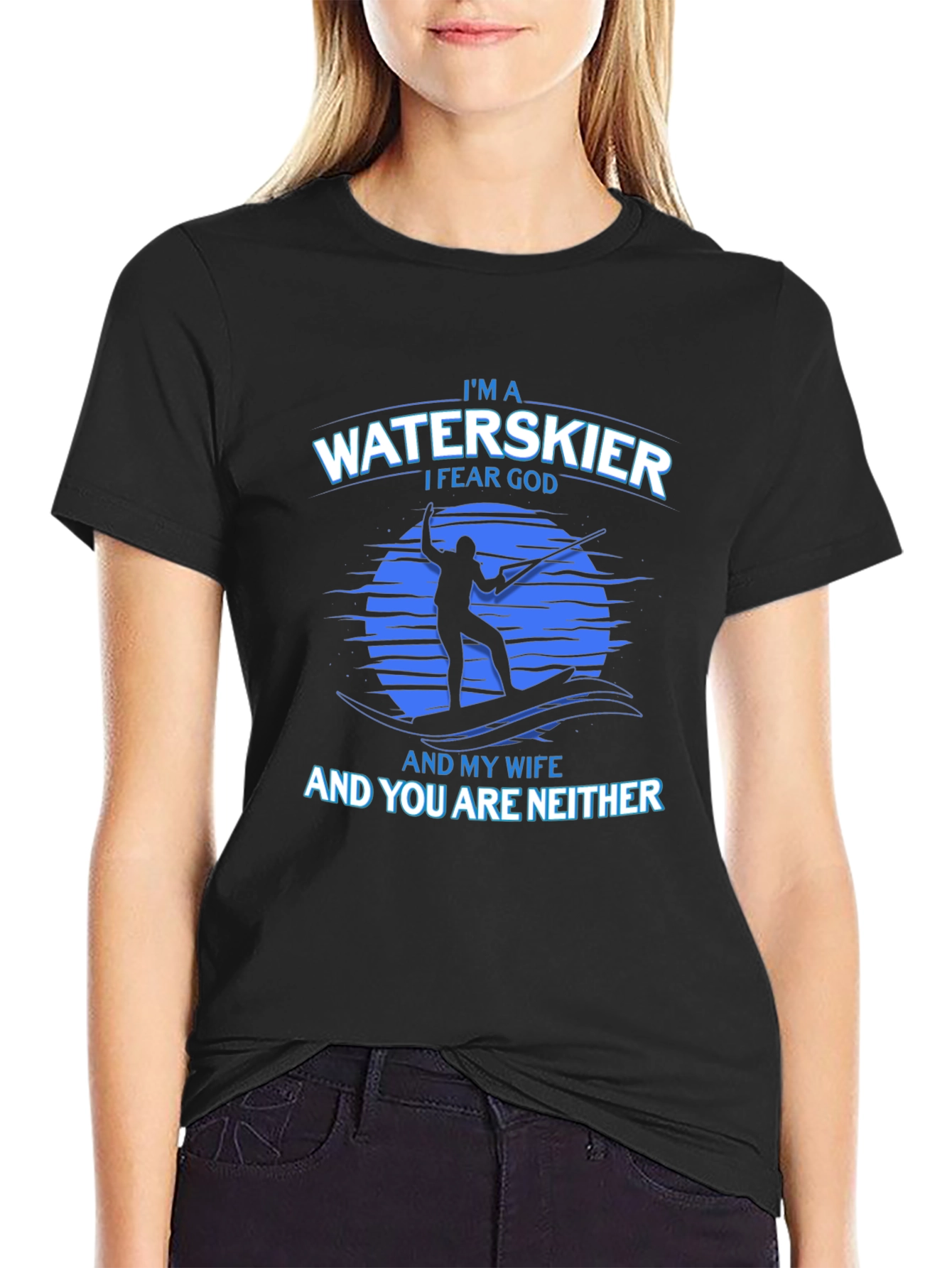 Waterskier I Fear God T-Shirt