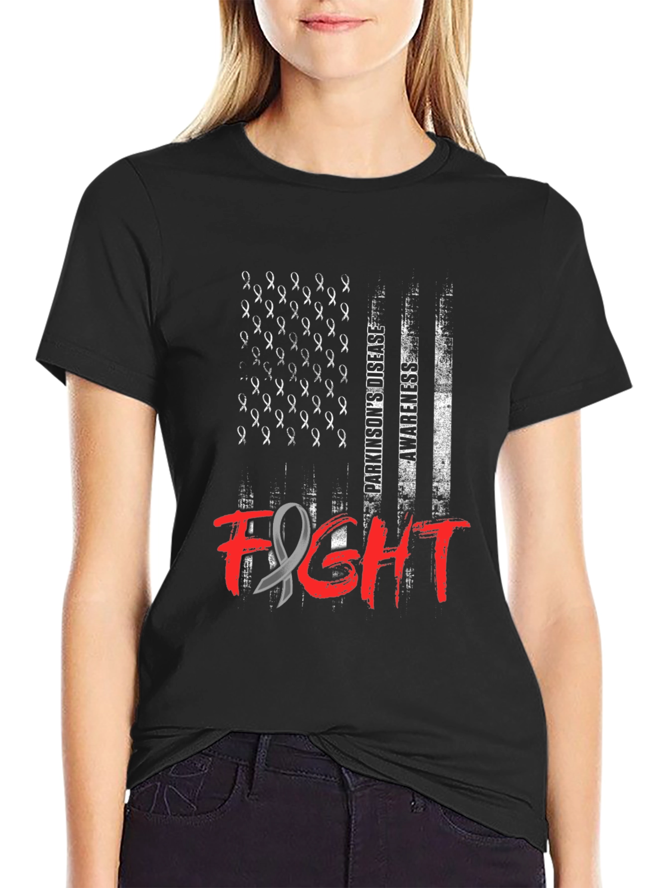 Parkinsons Disease Awareness Fight T-Shirt