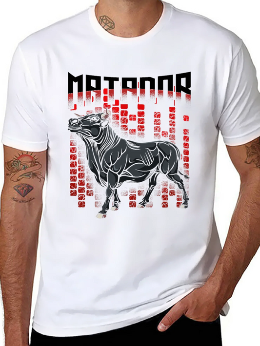 Matador Black Bull Graphic Print Tee