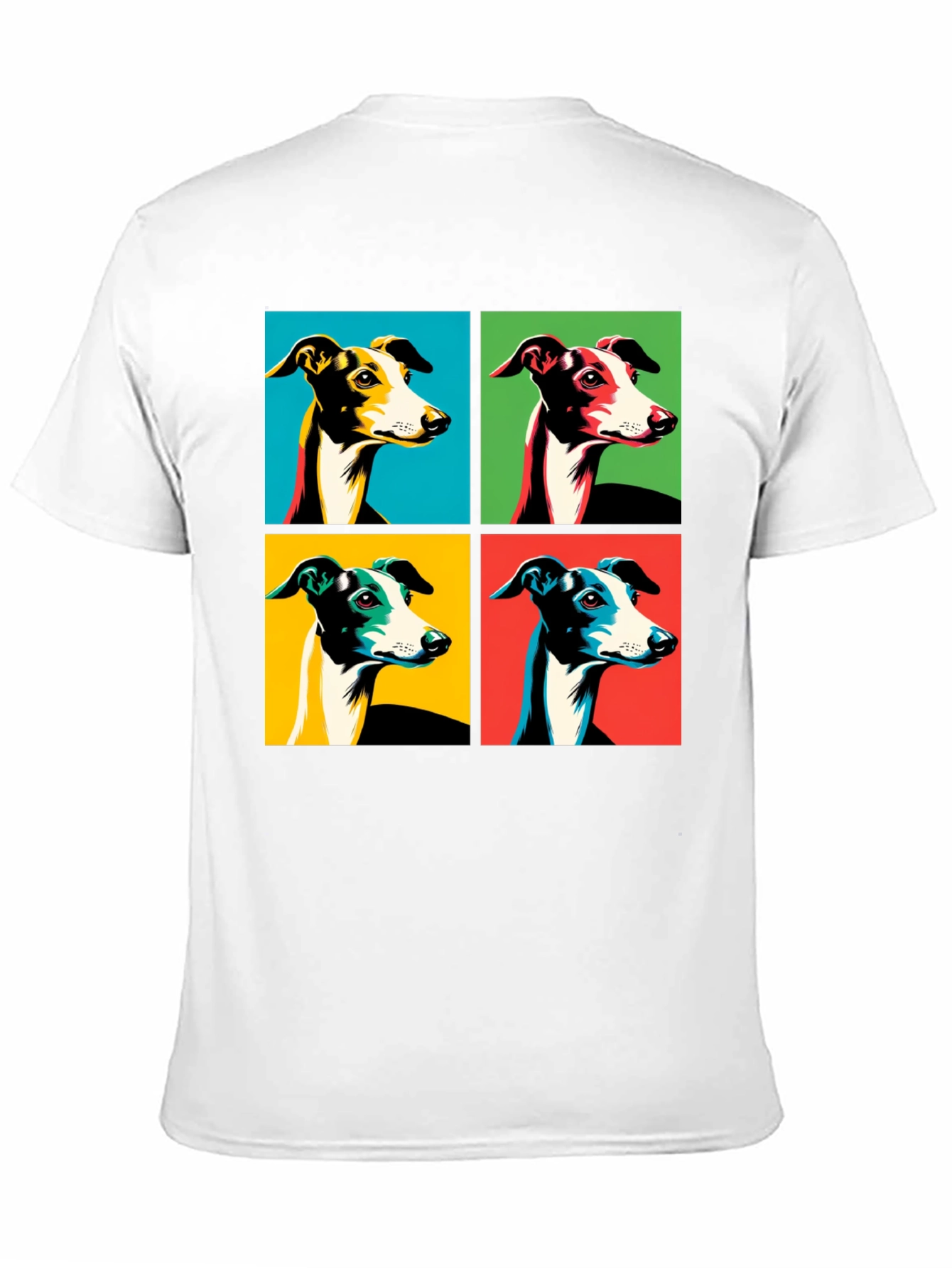 Pop Art Dog Graphic T-Shirt