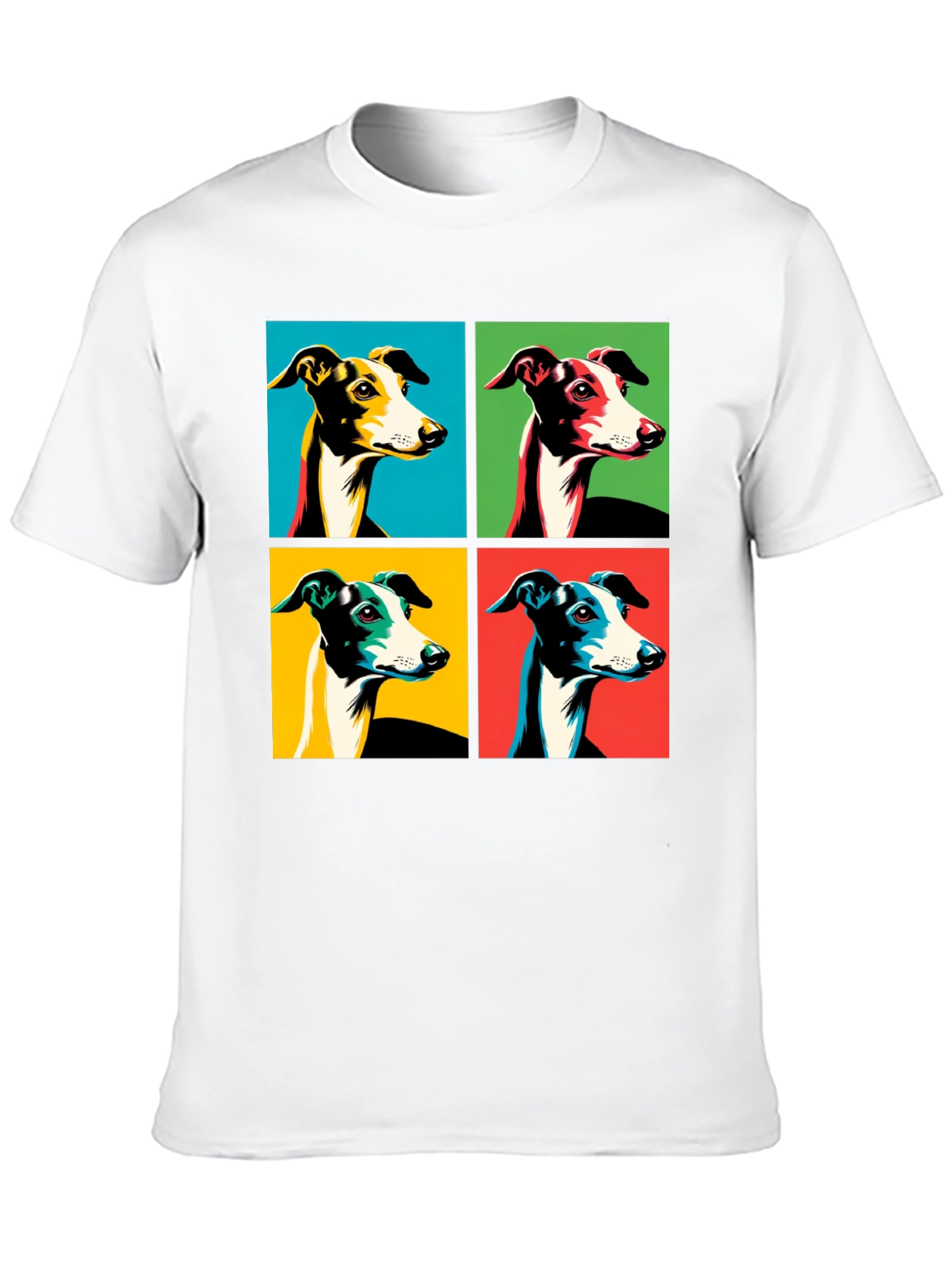 Pop Art Dog Graphic T-Shirt