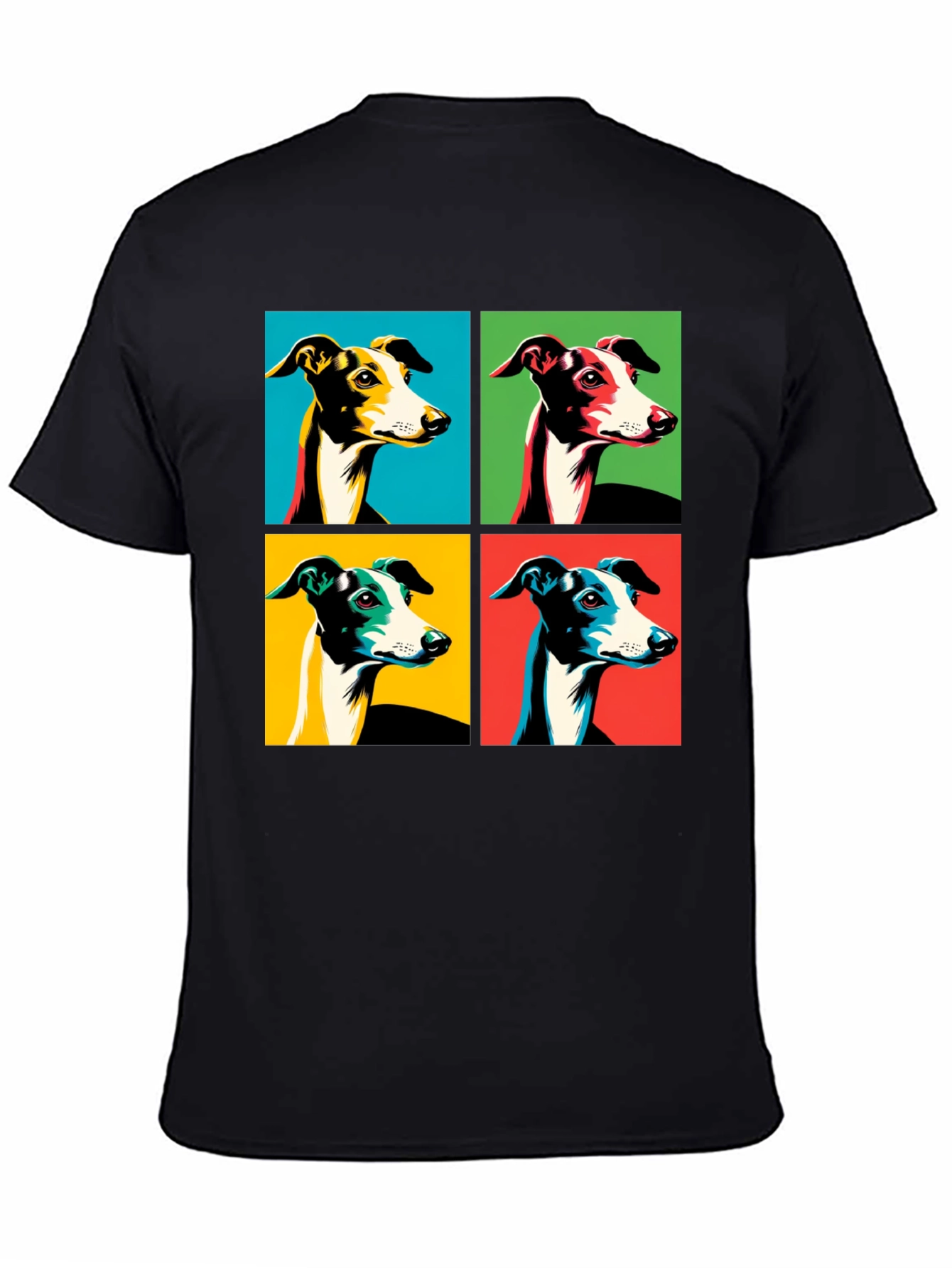 Pop Art Dog Graphic T-Shirt