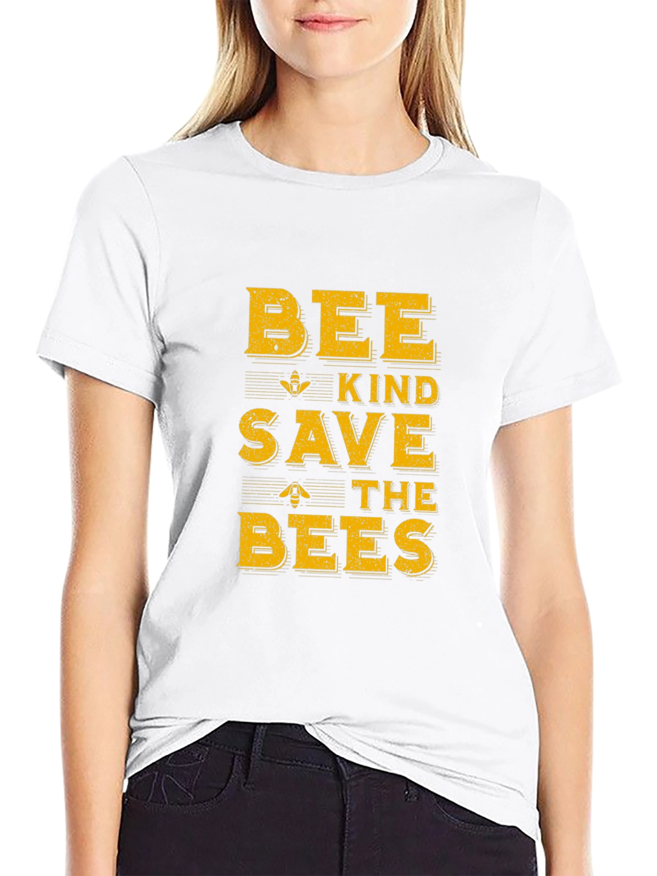 Bee Kind Save the Bees Graphic T-Shirt