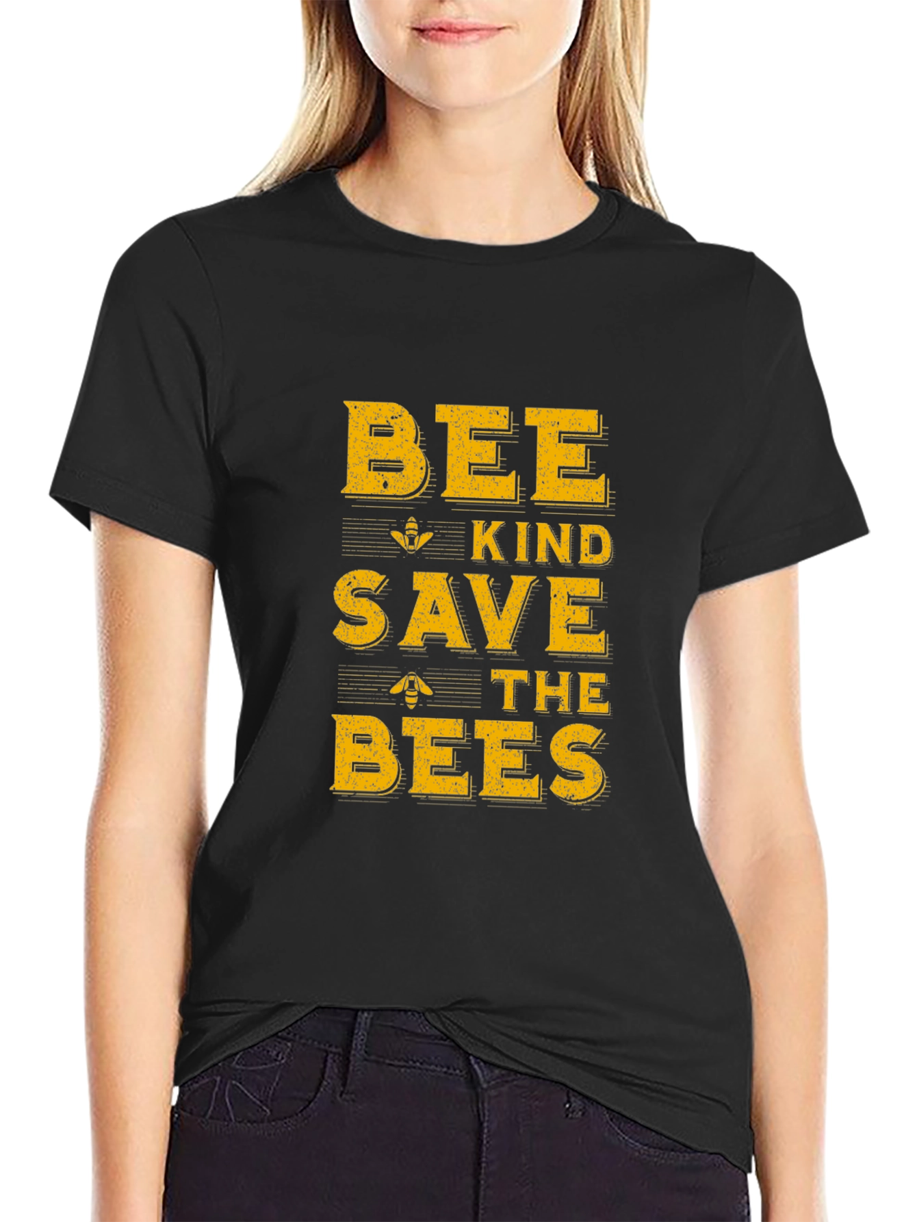 Bee Kind Save the Bees Graphic T-Shirt
