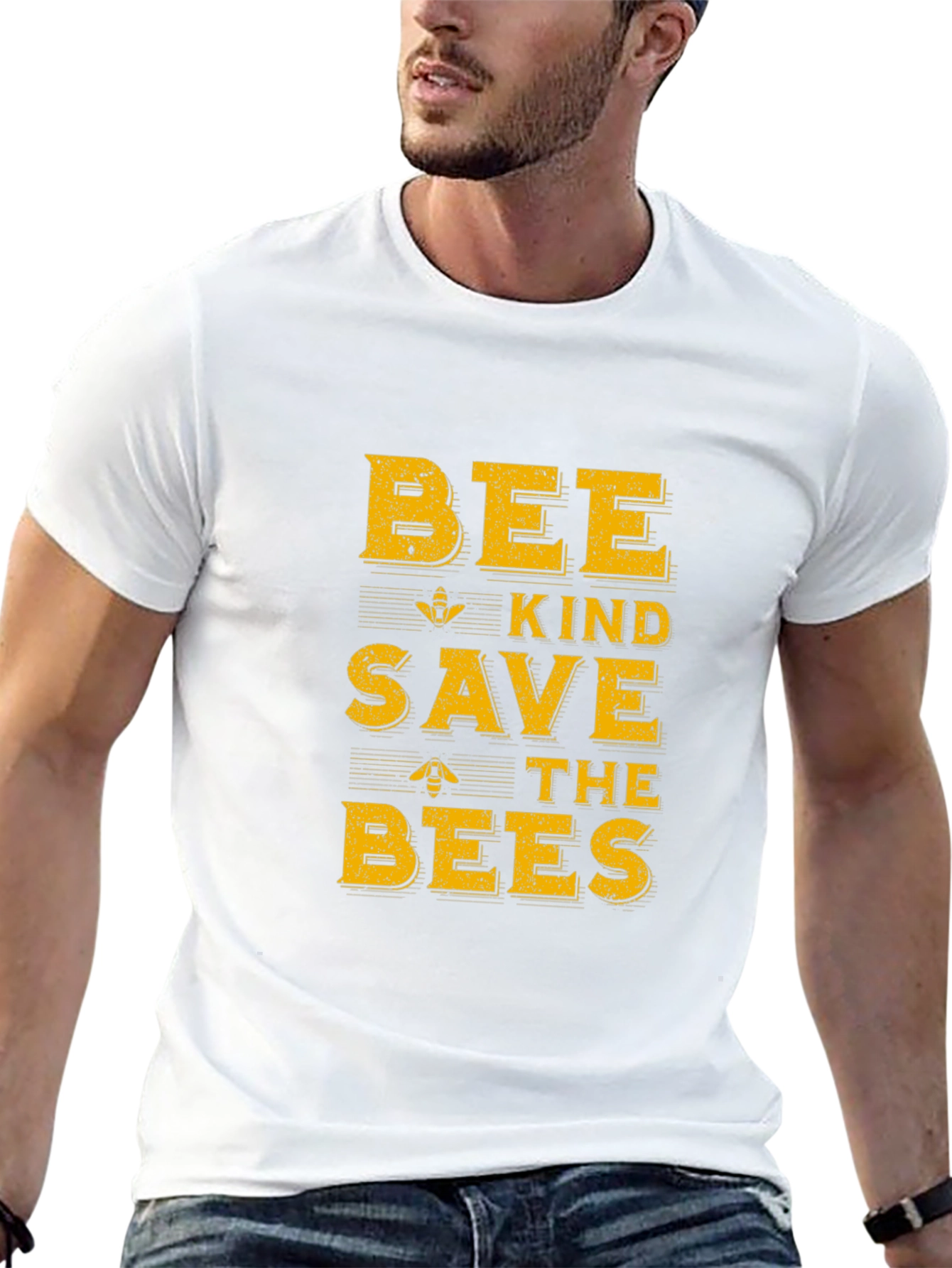 Bee Kind Save the Bees Graphic T-Shirt