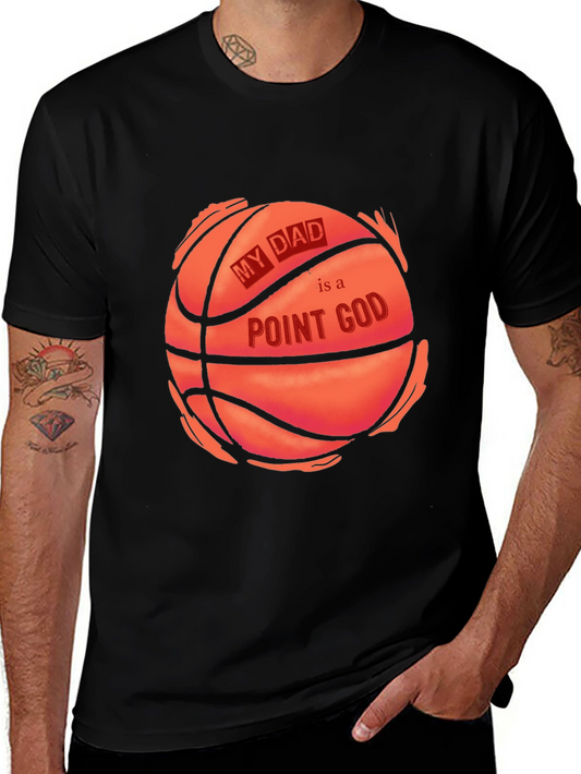 My Dad is a Point God Basketball T-Shirt