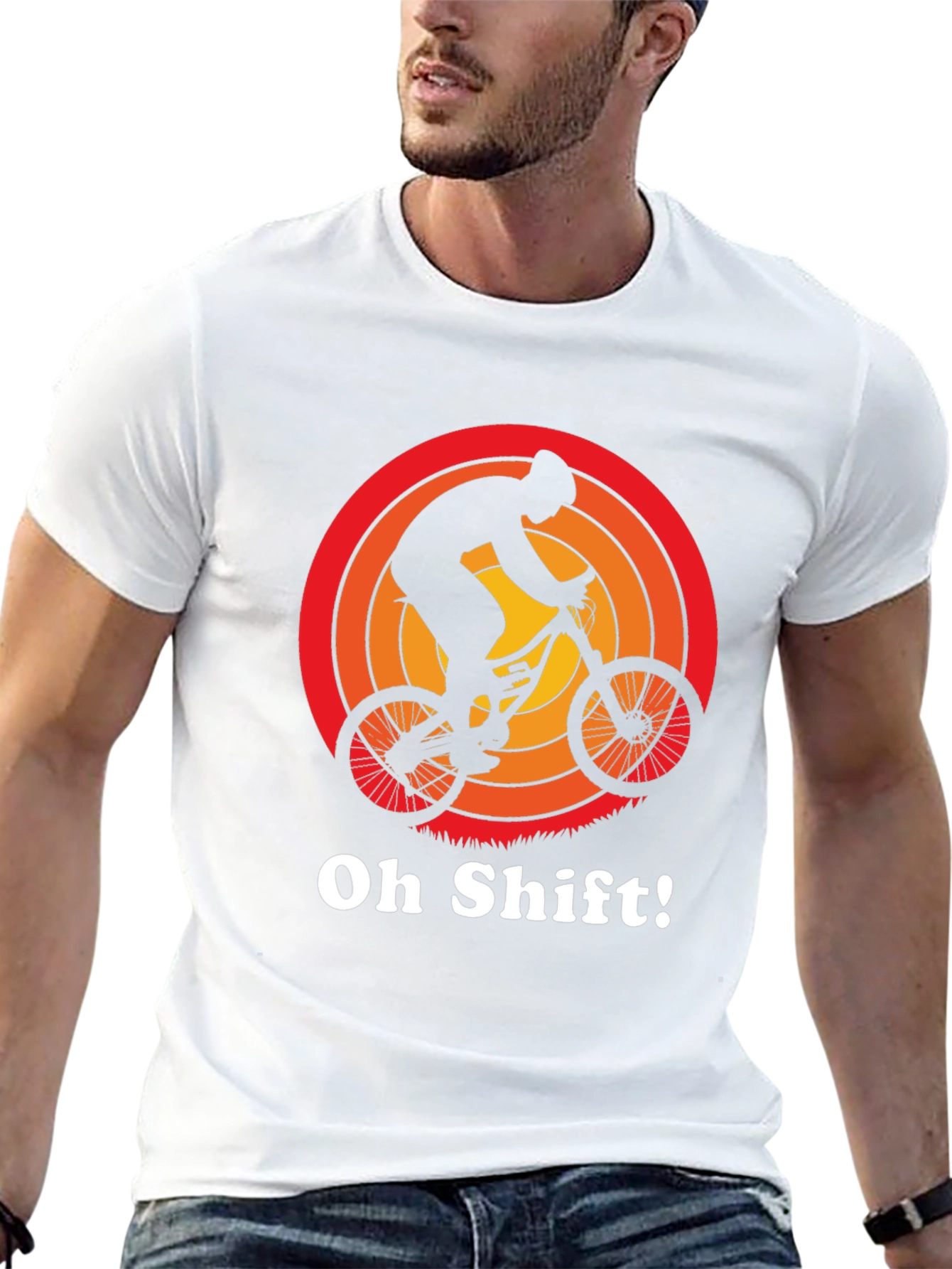 Oh Shift! Mountain Bike T-Shirt