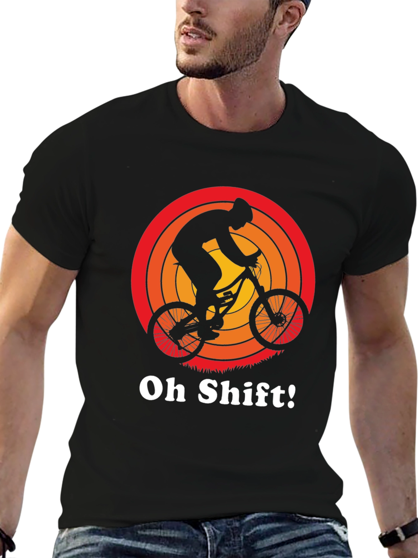 Oh Shift! Mountain Bike T-Shirt