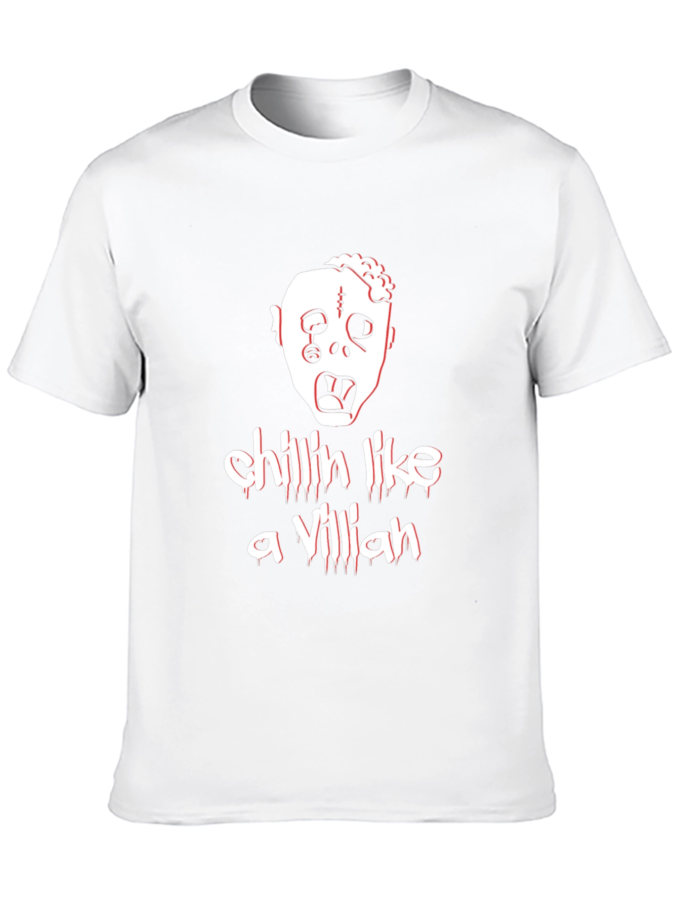 Zombie Chillin Like a Villain T-Shirt