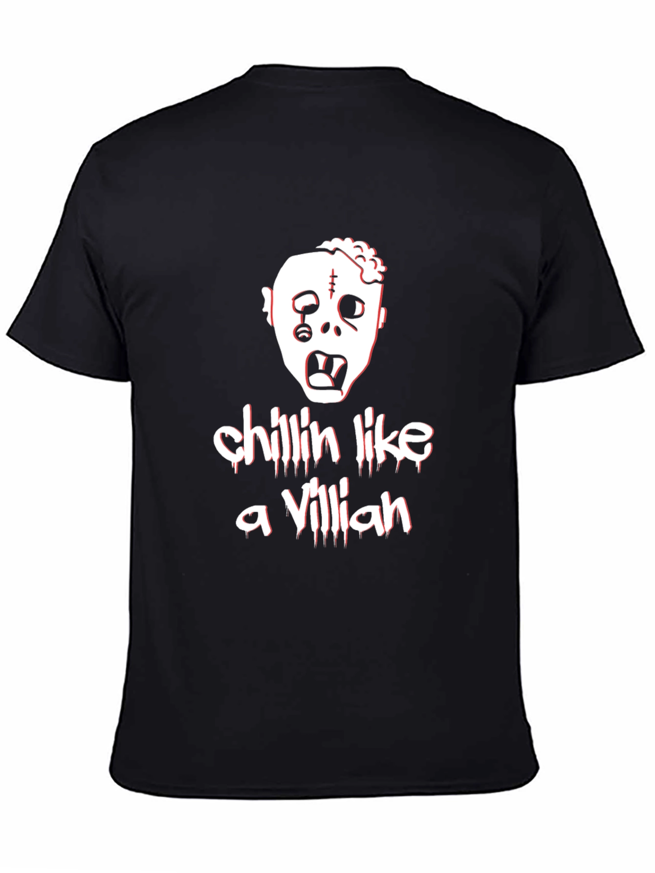 Zombie Chillin Like a Villain T-Shirt