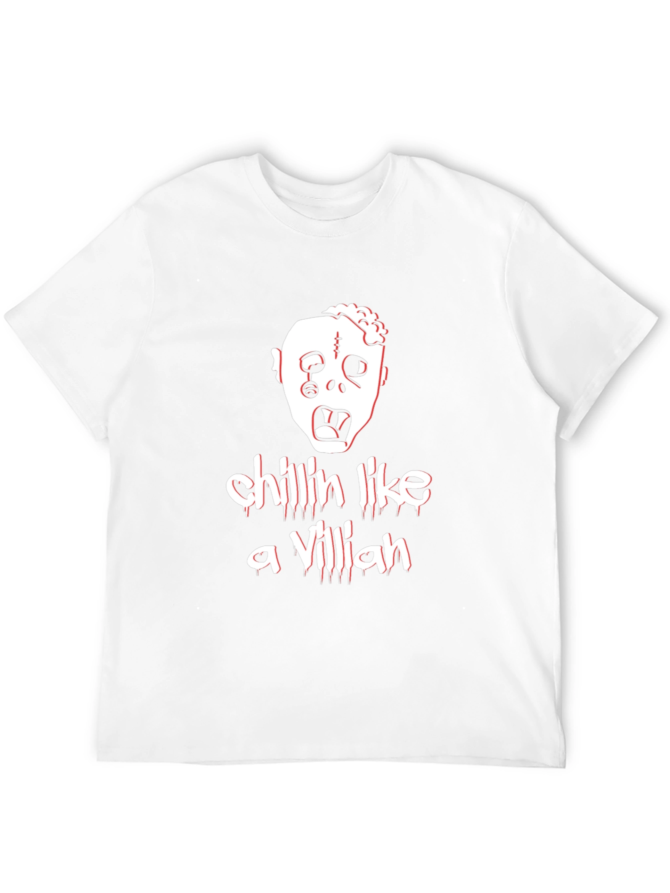 Zombie Chillin Like a Villain T-Shirt