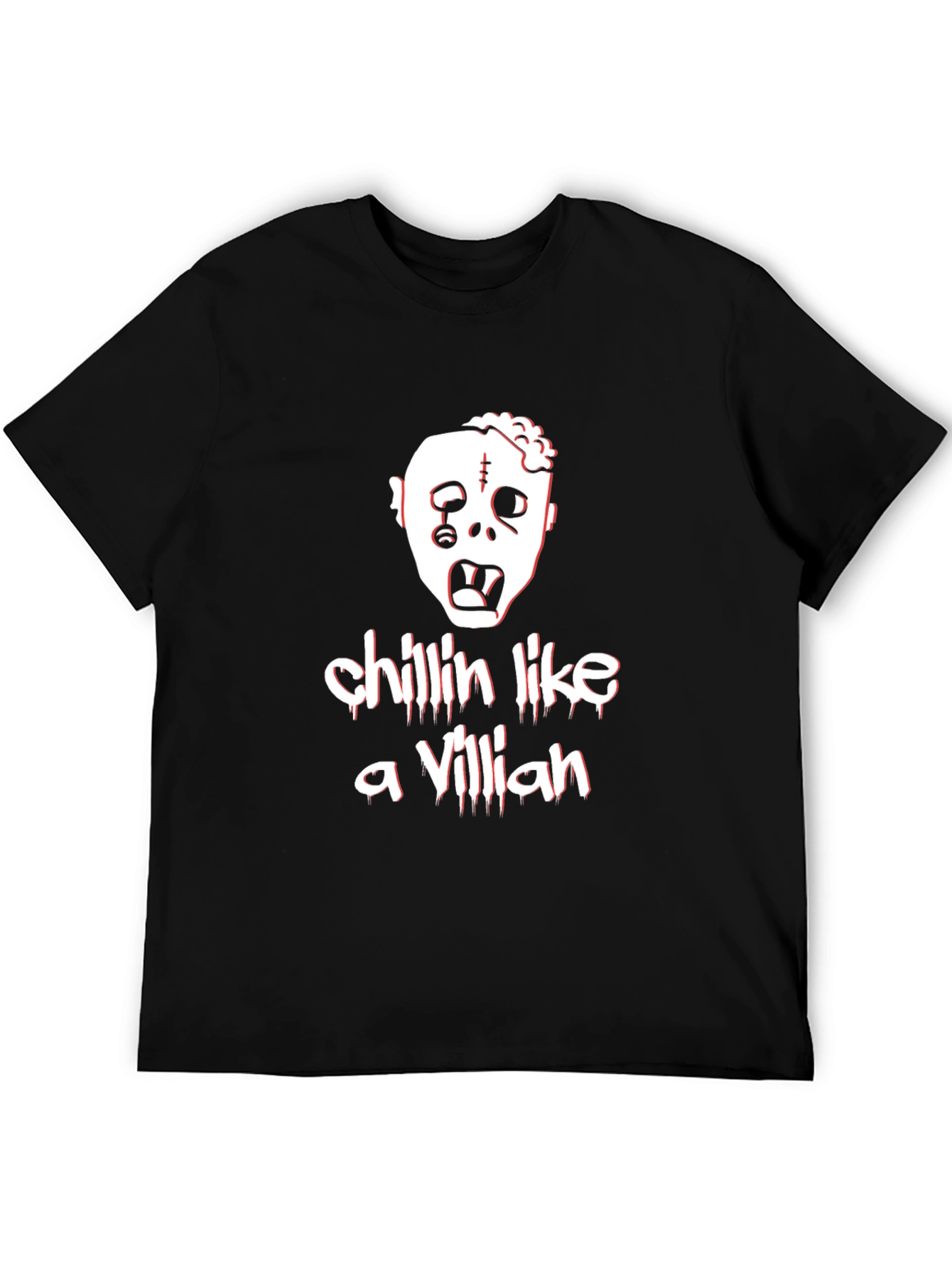 Zombie Chillin Like a Villain T-Shirt