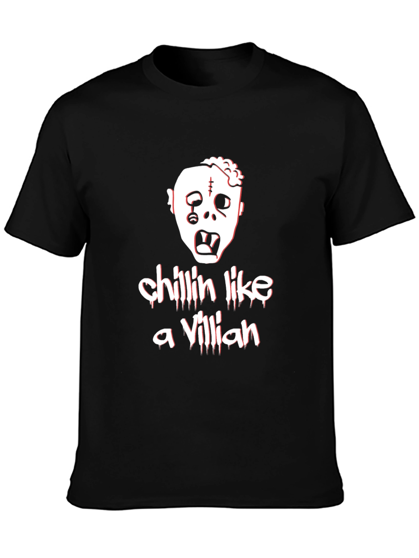 Zombie Chillin Like a Villain T-Shirt