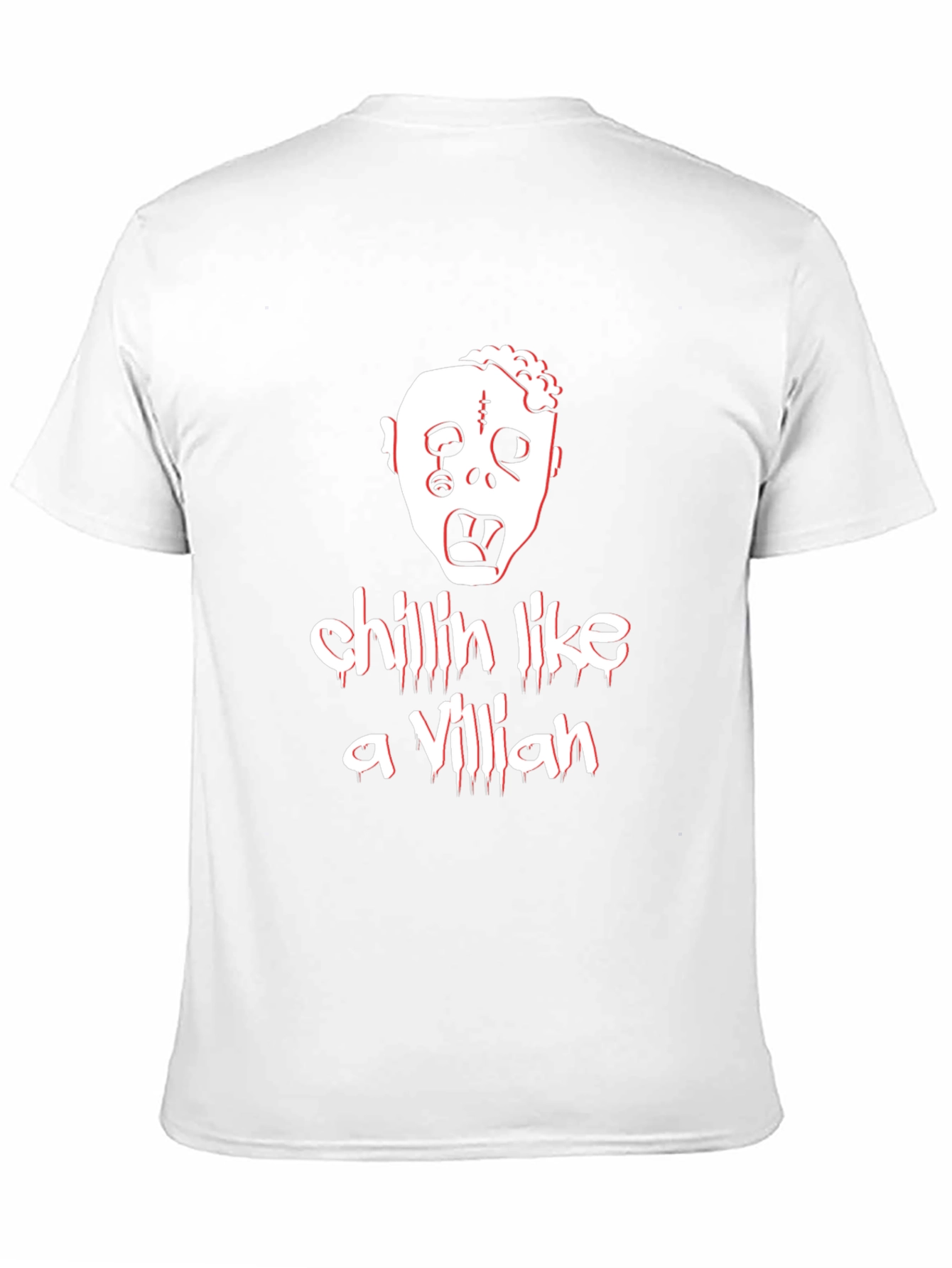 Zombie Chillin Like a Villain T-Shirt