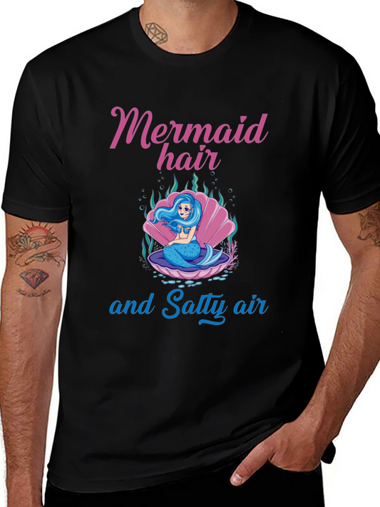 Mermaid Hair Salty Air Graphic Tee