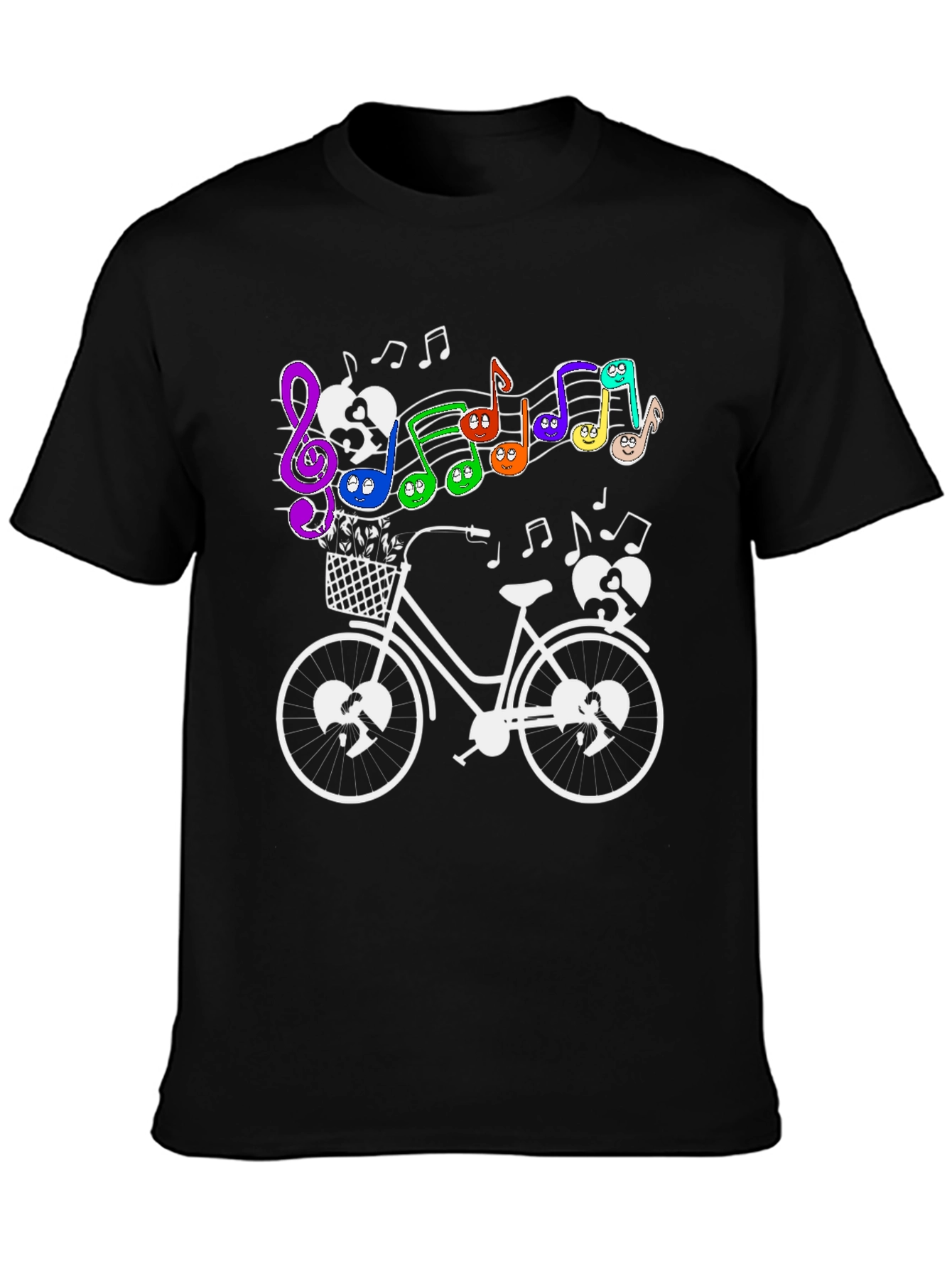 Musical Bicycle Graphic Tee
