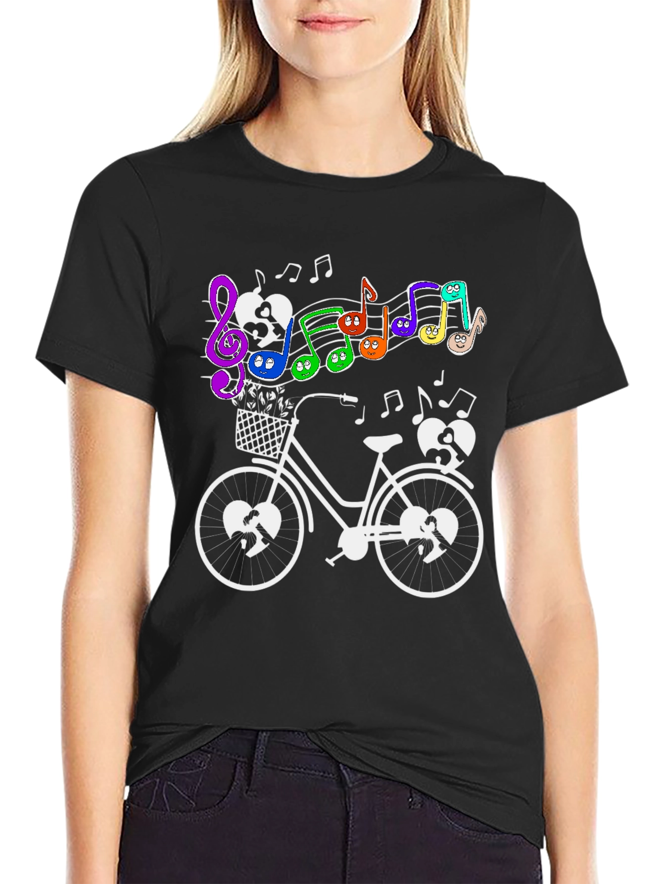 Musical Bicycle Graphic Tee