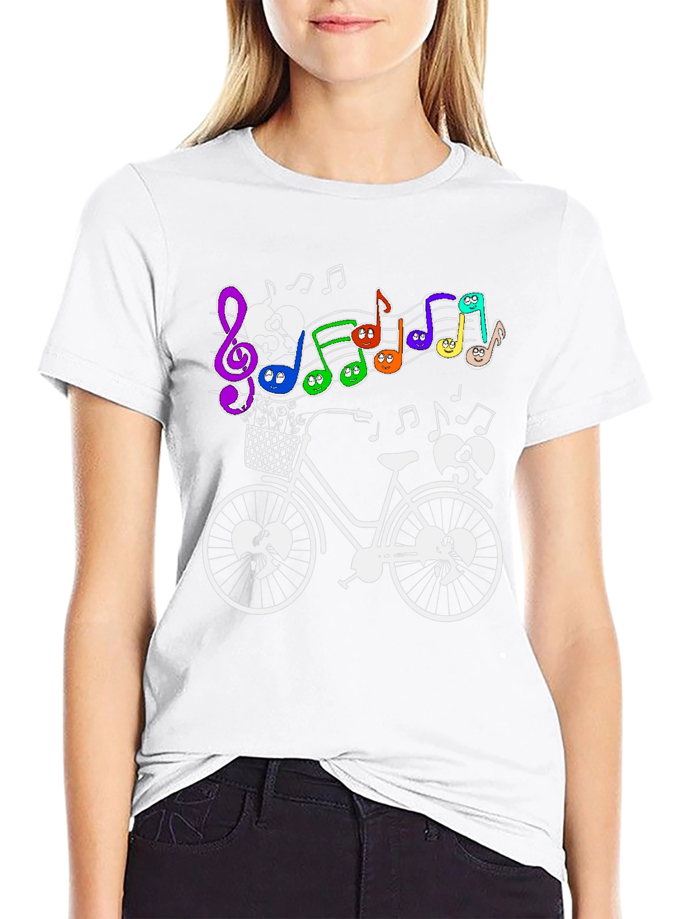 Musical Bicycle Graphic Tee
