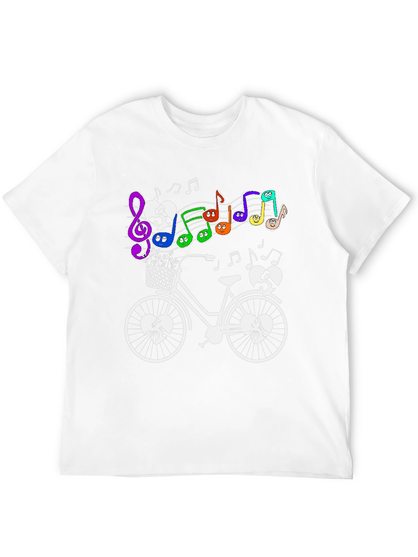 Musical Bicycle Graphic Tee