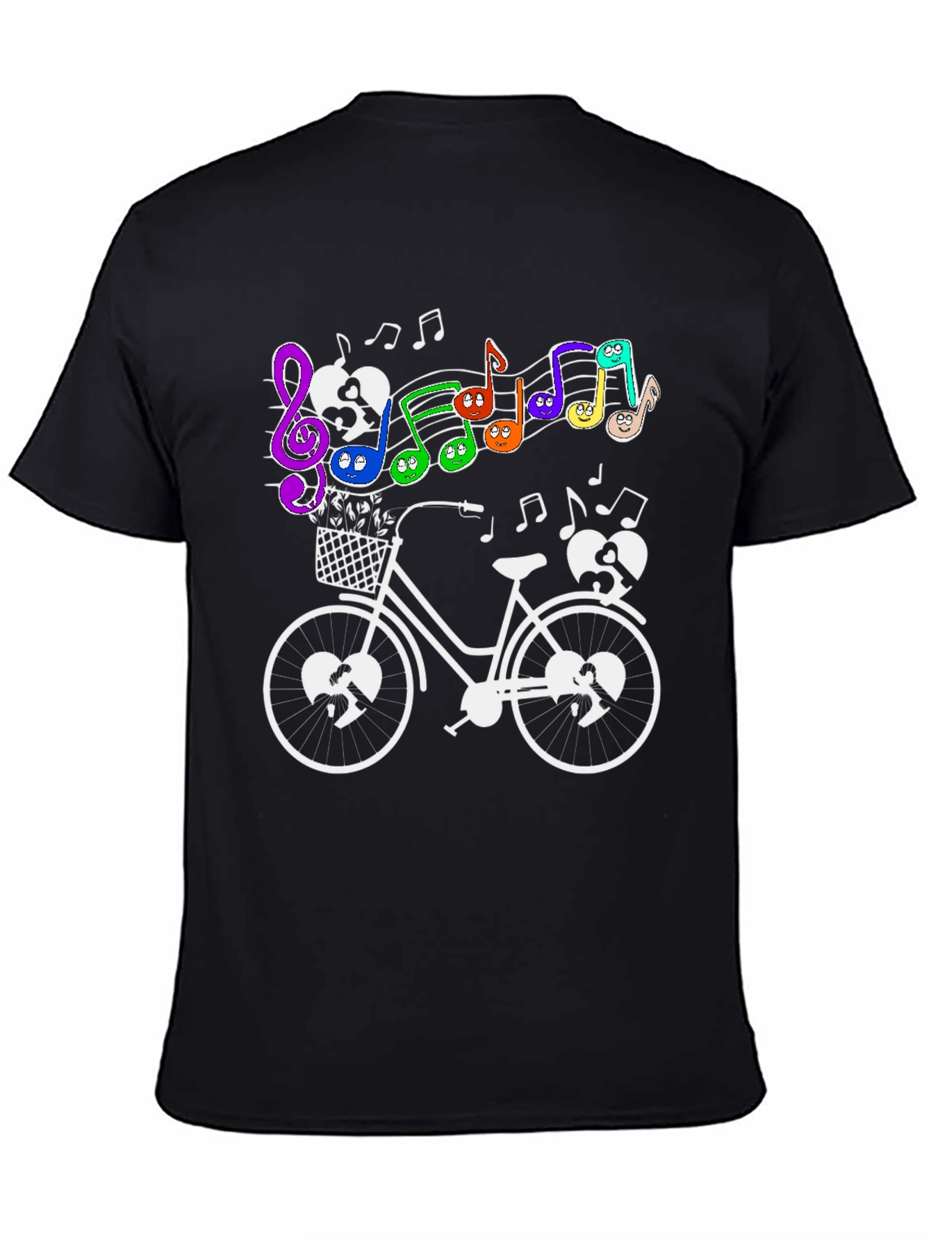 Musical Bicycle Graphic Tee