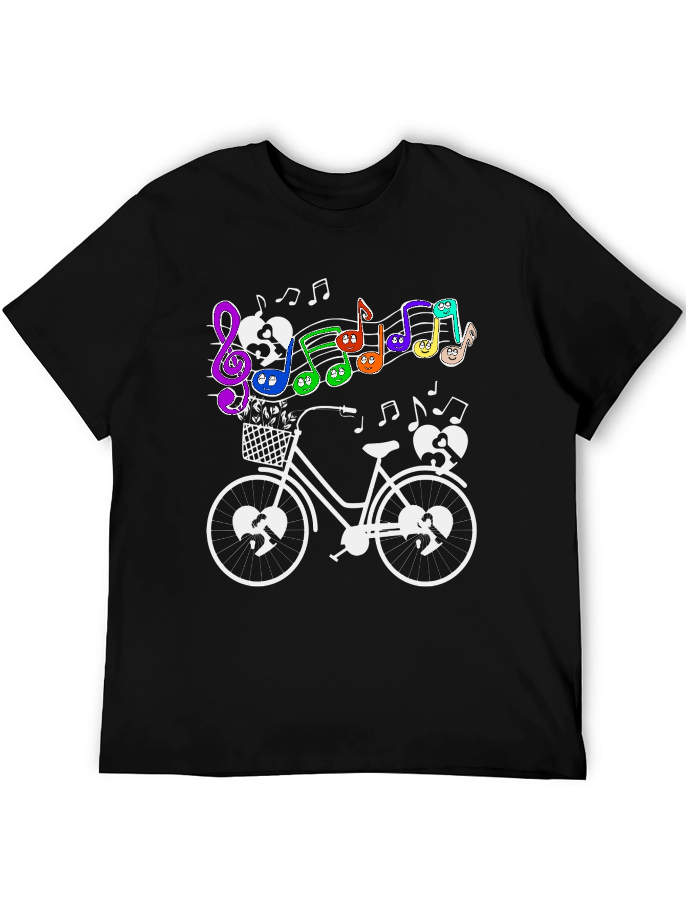 Musical Bicycle Graphic Tee