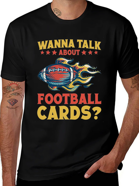 Football Cards Graphic T-Shirt