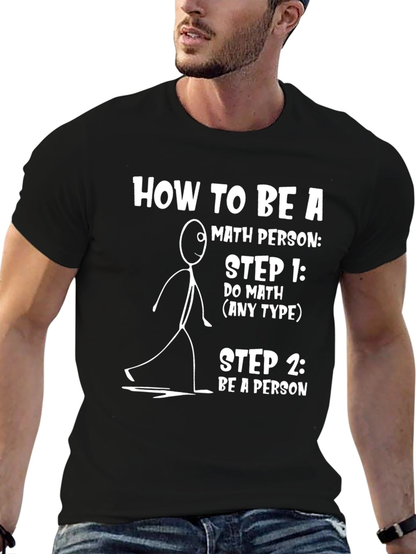 Math Person T-Shirt: Funny How-To Tee