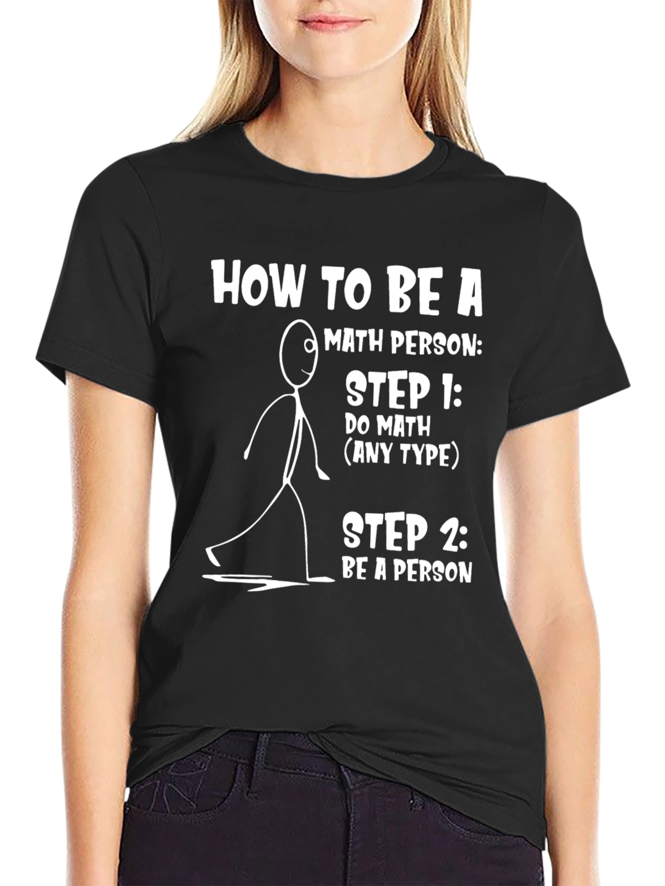 Math Person T-Shirt: Funny How-To Tee