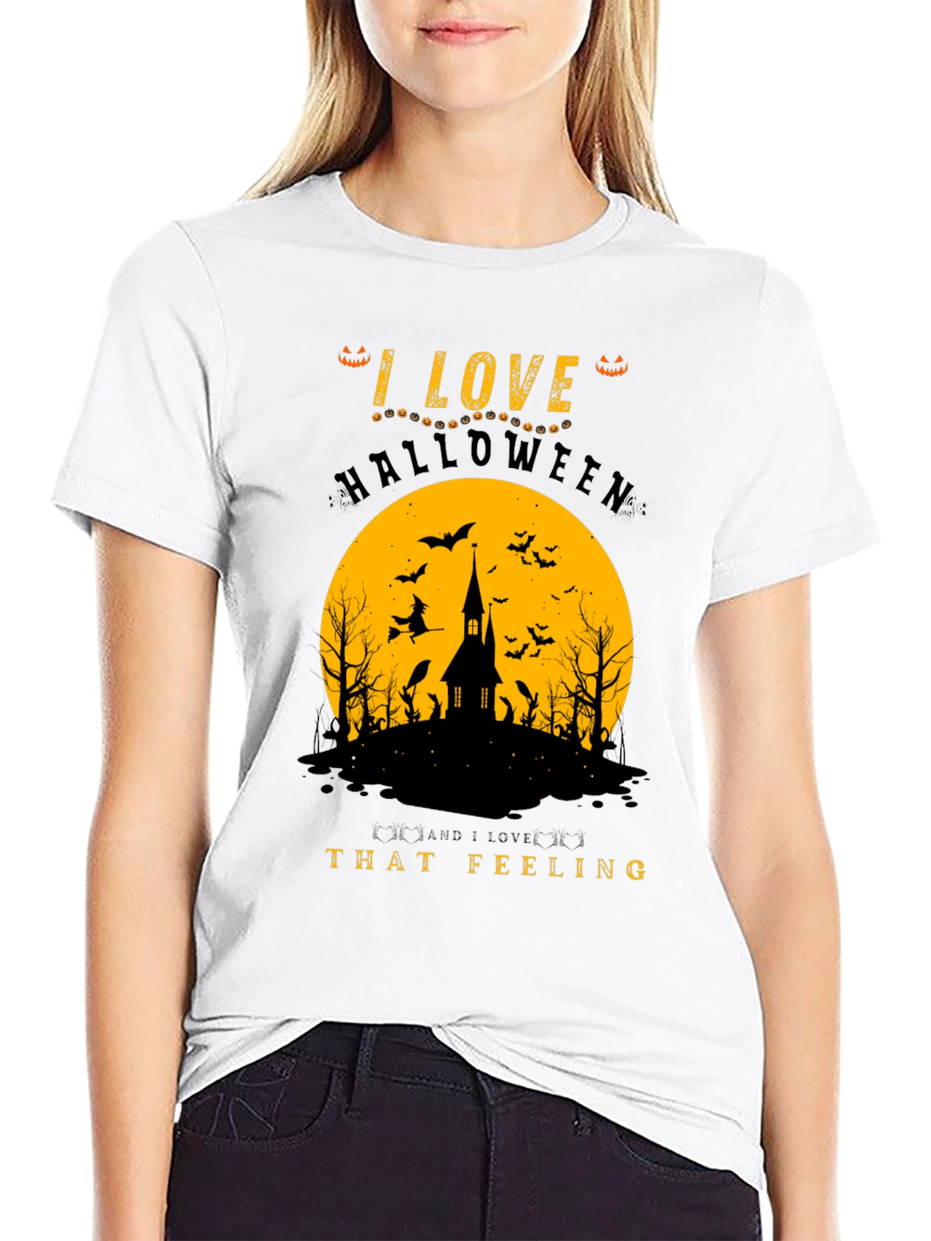I Love Halloween T-Shirt Spooky Season