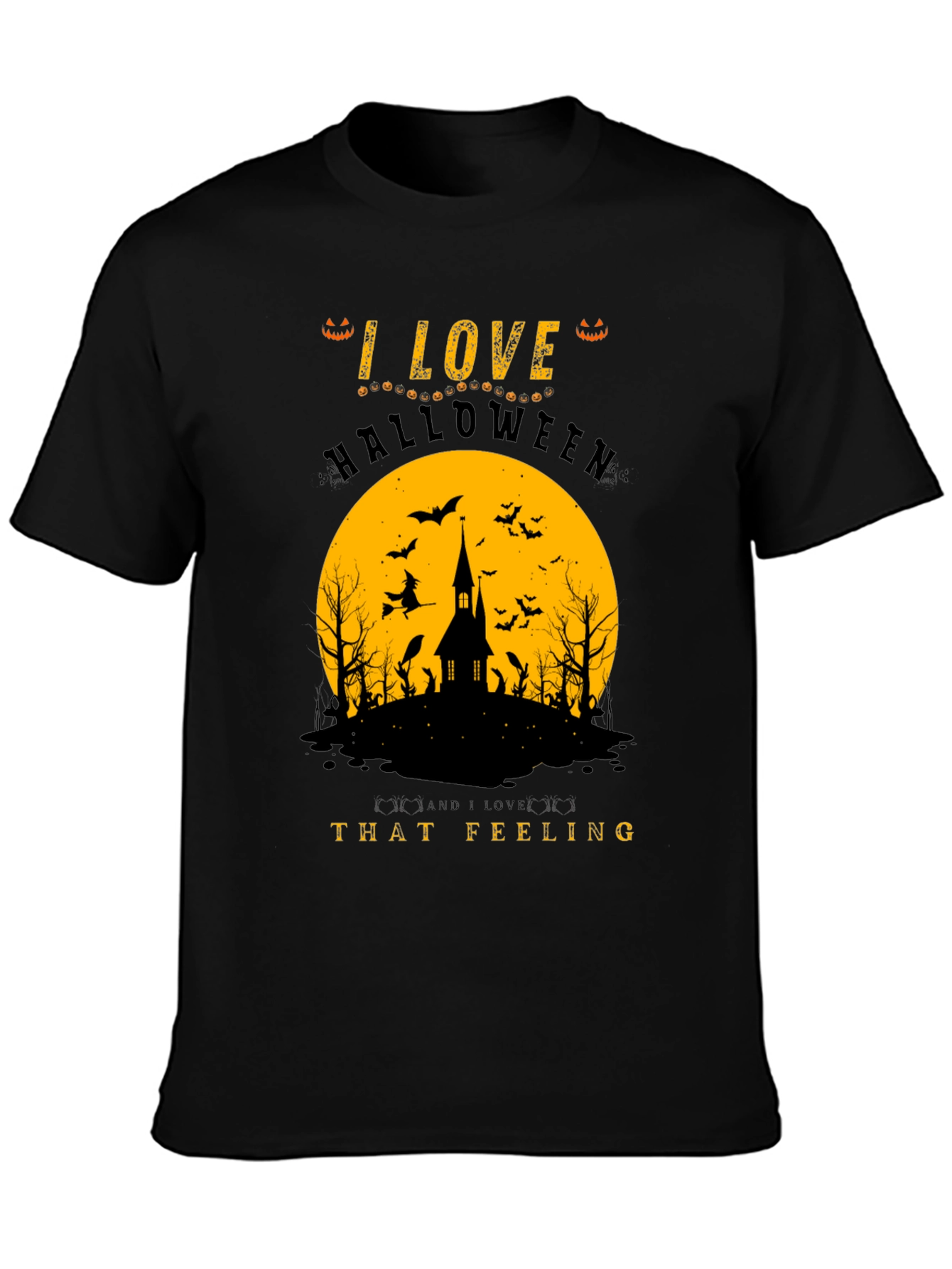 I Love Halloween T-Shirt Spooky Season