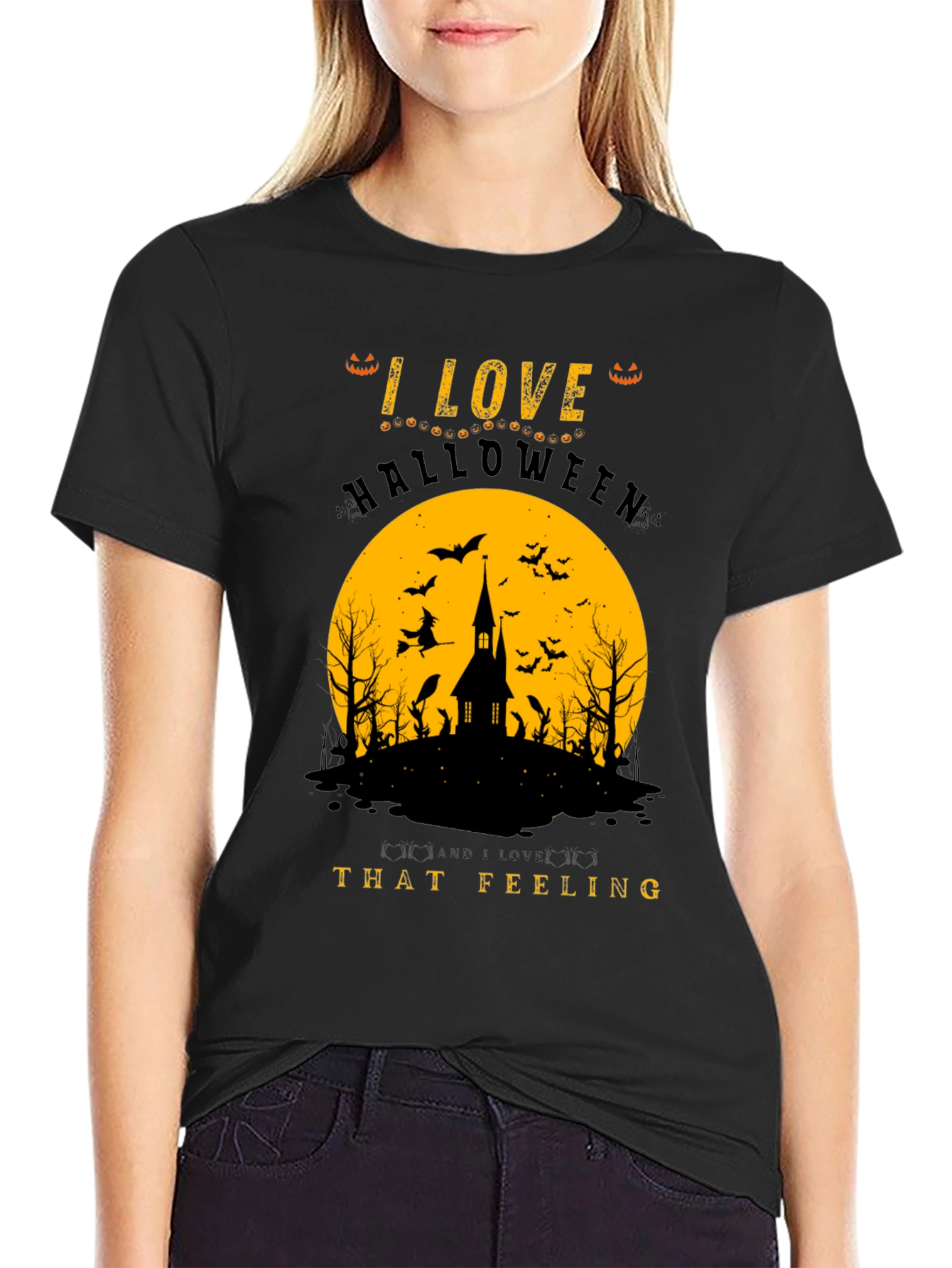I Love Halloween T-Shirt Spooky Season