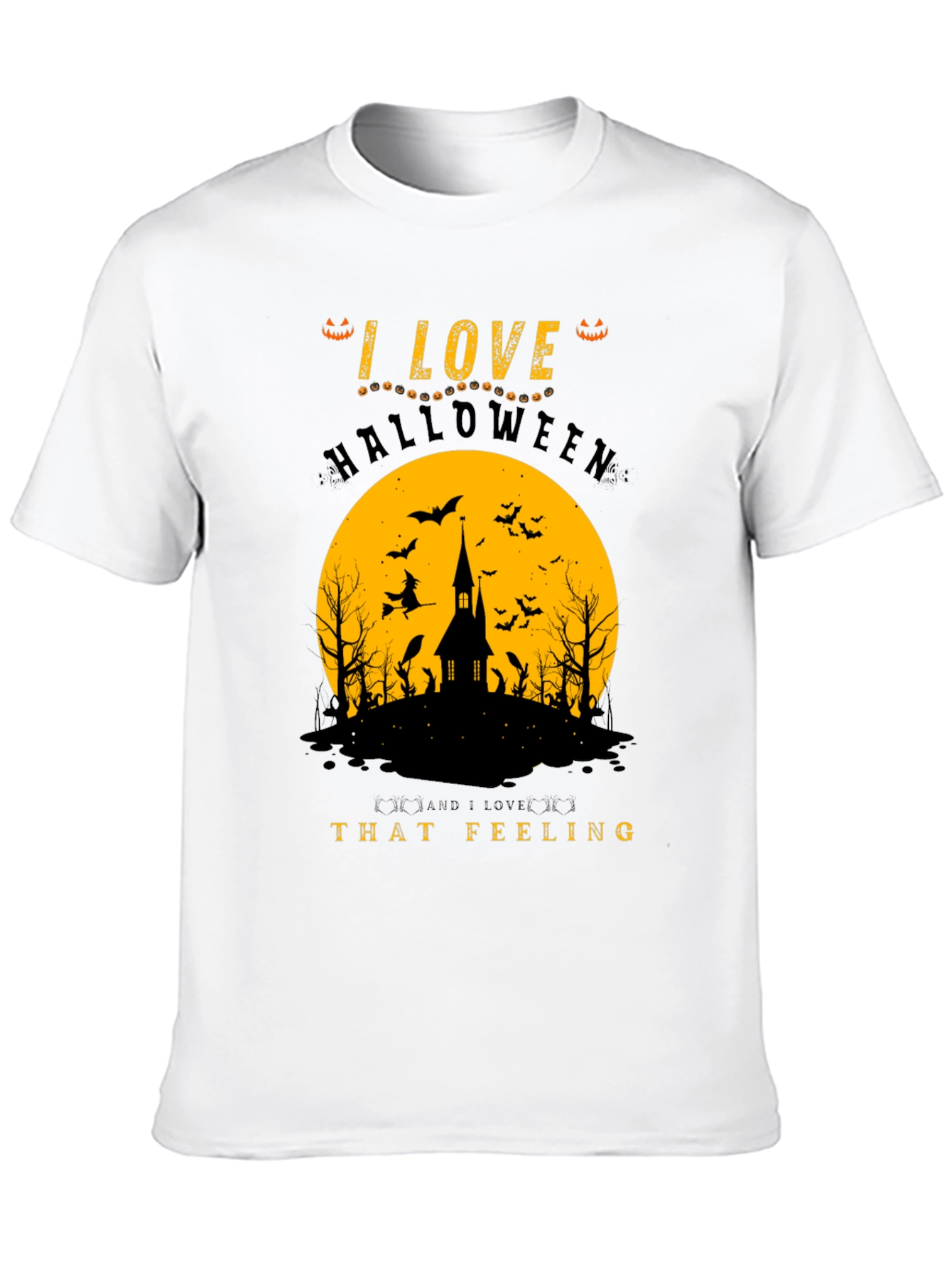 I Love Halloween T-Shirt Spooky Season