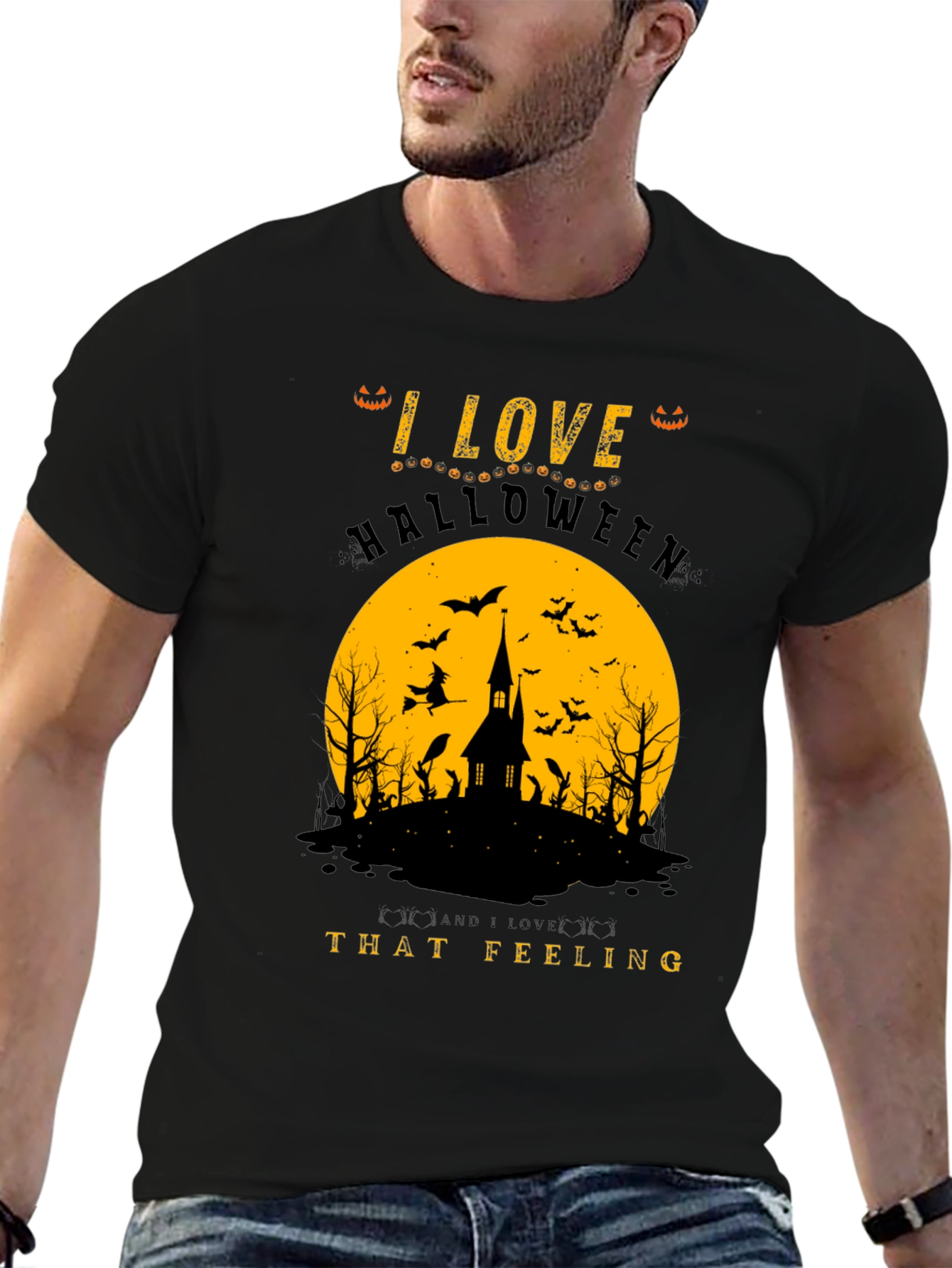 I Love Halloween T-Shirt Spooky Season