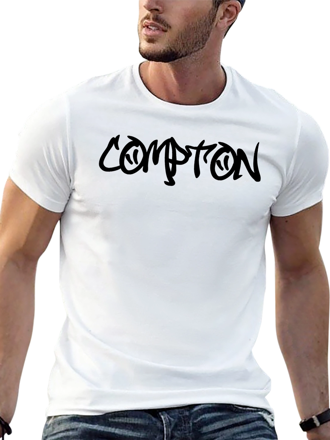 Compton Graphic Tee - Black